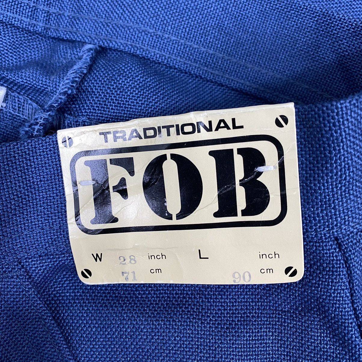 FOB Factory FOB FACTORY Japanese Brand Boot Cut Denim Casual Pant Size US 27 - 6 Thumbnail