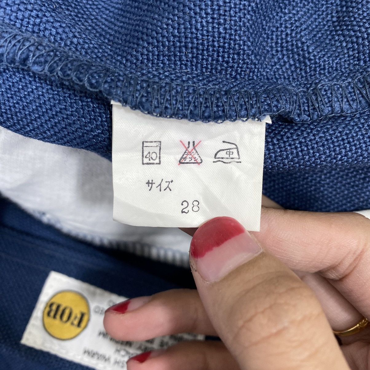 FOB Factory FOB FACTORY Japanese Brand Boot Cut Denim Casual Pant Size US 27 - 7 Thumbnail