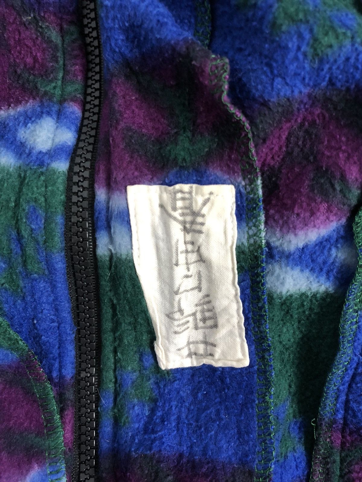 Vintage Crazy Design 💥Vintage 90s Neil Pride Abstract Navajo Fleece Size US L / EU 52-54 / 3 - 10 Thumbnail