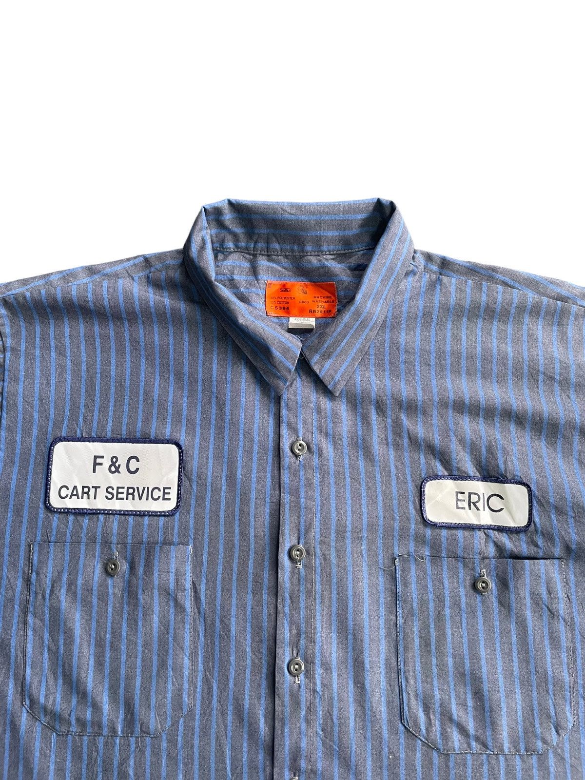 Vintage Vintage Softut Work Shirt Size US XXL / EU 58 / 5 - 4 Thumbnail