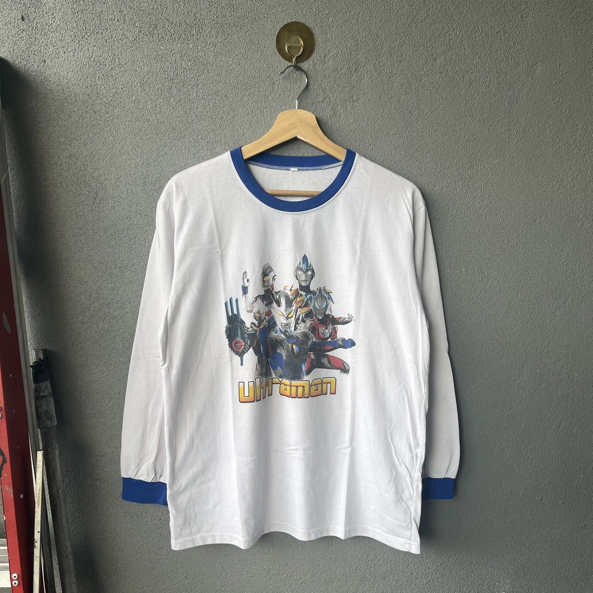 Anime (M) Vintage Ultraman White Long Sleeve T-shirt Size US M / EU 48-50 / 2 - 1 Thumbnail