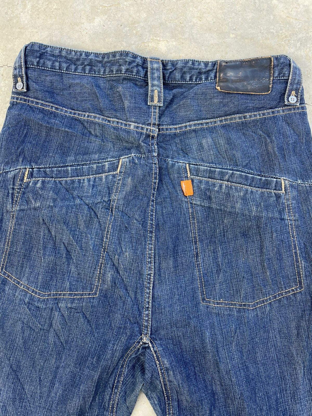 Japanese Brand Montage Japanese Streetwear Baker denim bondage Loose Y2K Size US 33 - 12 Thumbnail