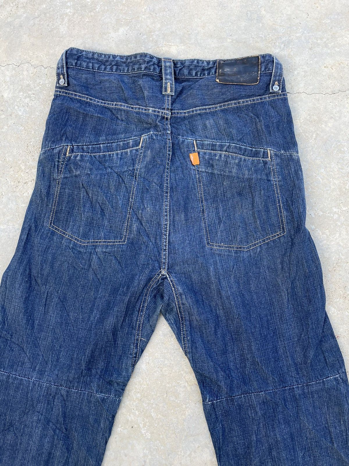 Japanese Brand Montage Japanese Streetwear Baker denim bondage Loose Y2K Size US 33 - 9 Thumbnail