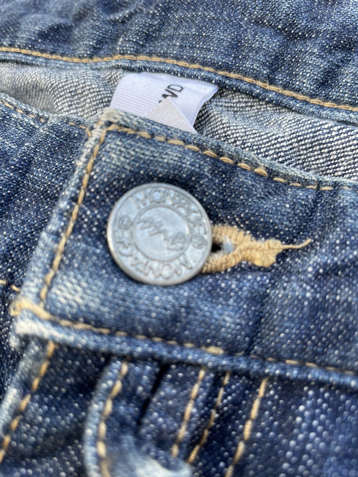 Japanese Brand Montage Japanese Streetwear Baker denim bondage Loose Y2K Size US 33 - 5 Thumbnail
