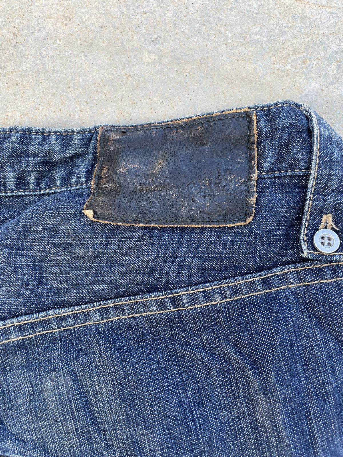 Japanese Brand Montage Japanese Streetwear Baker denim bondage Loose Y2K Size US 33 - 11 Thumbnail