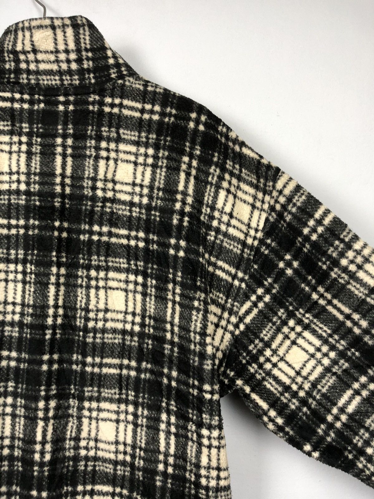 Other × Pro-Keds × Vintage Vintage Pro Keds Checkered Tartan Fleece Jacket Size US L / EU 52-54 / 3 - 6 Thumbnail