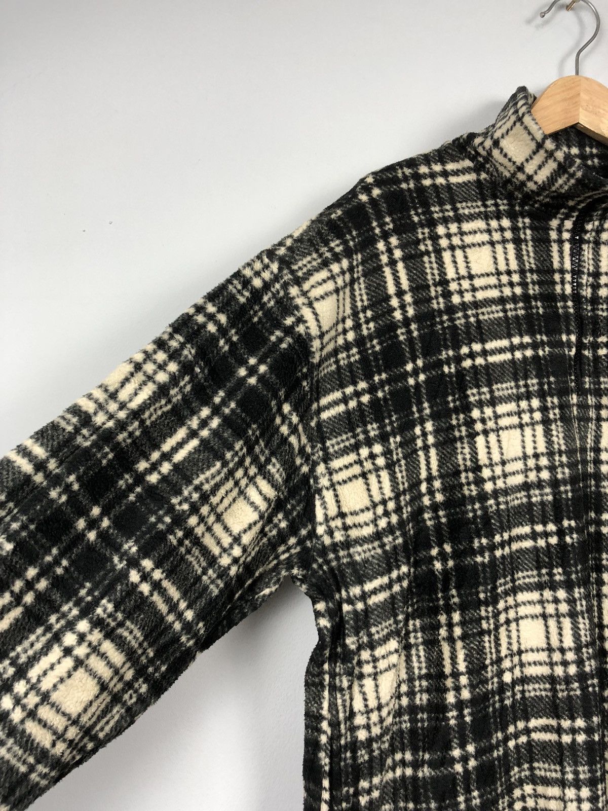 Other × Pro-Keds × Vintage Vintage Pro Keds Checkered Tartan Fleece Jacket Size US L / EU 52-54 / 3 - 3 Thumbnail