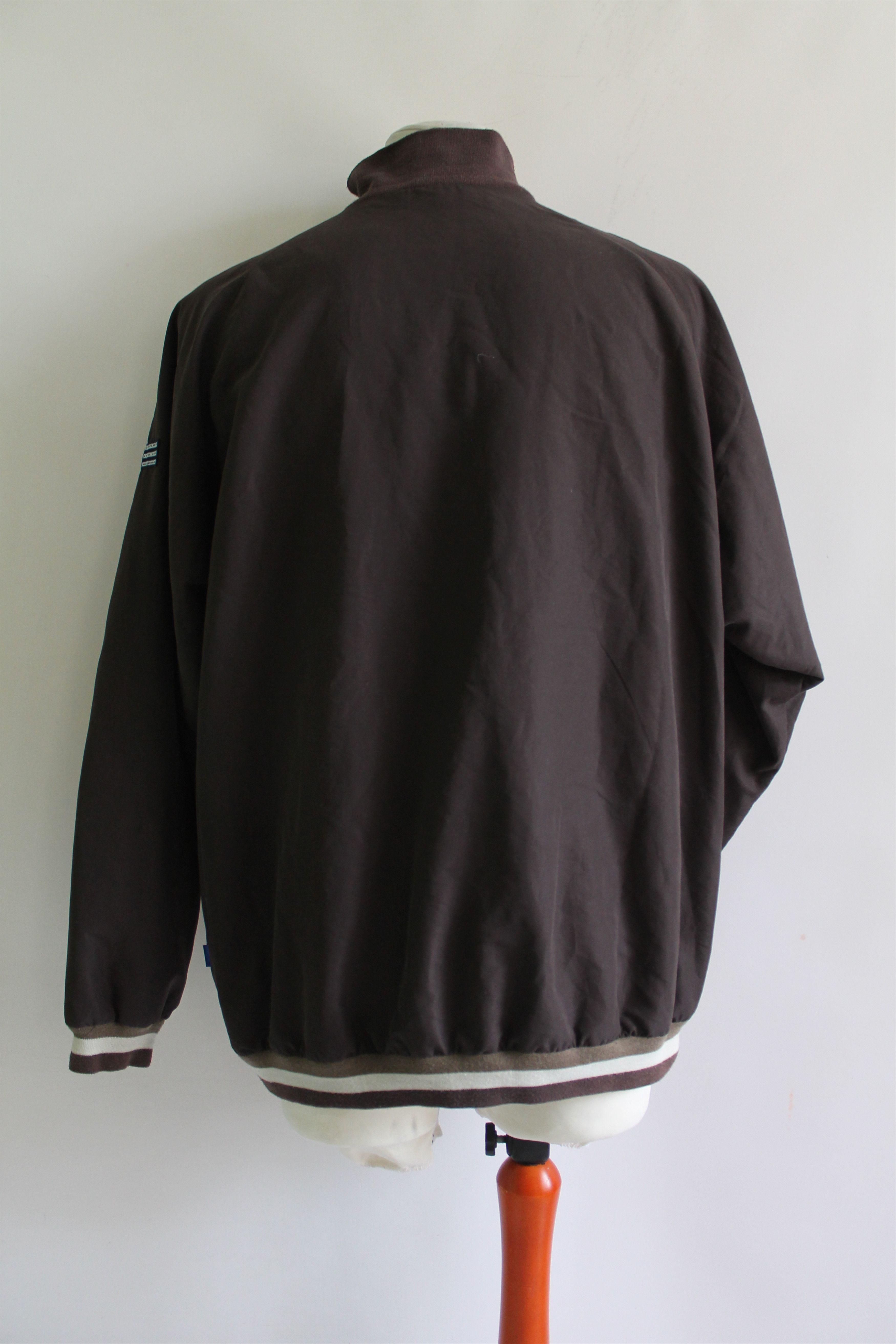 Adidas 1999 ADIDAS equipment Light Jacket Brown 1/4 Zip Size US L / EU 52-54 / 3 - 10 Thumbnail