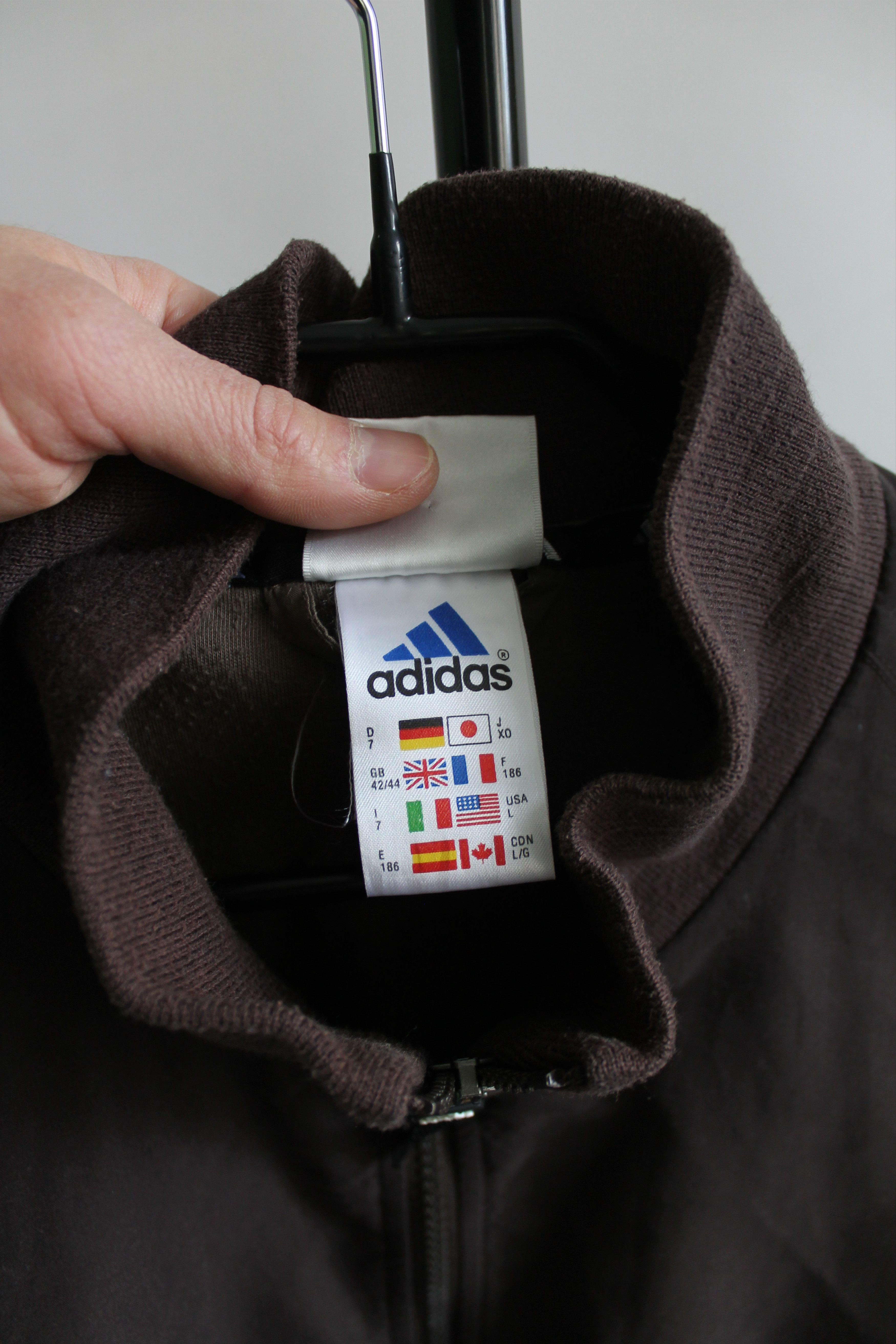 Adidas 1999 ADIDAS equipment Light Jacket Brown 1/4 Zip Size US L / EU 52-54 / 3 - 5 Thumbnail