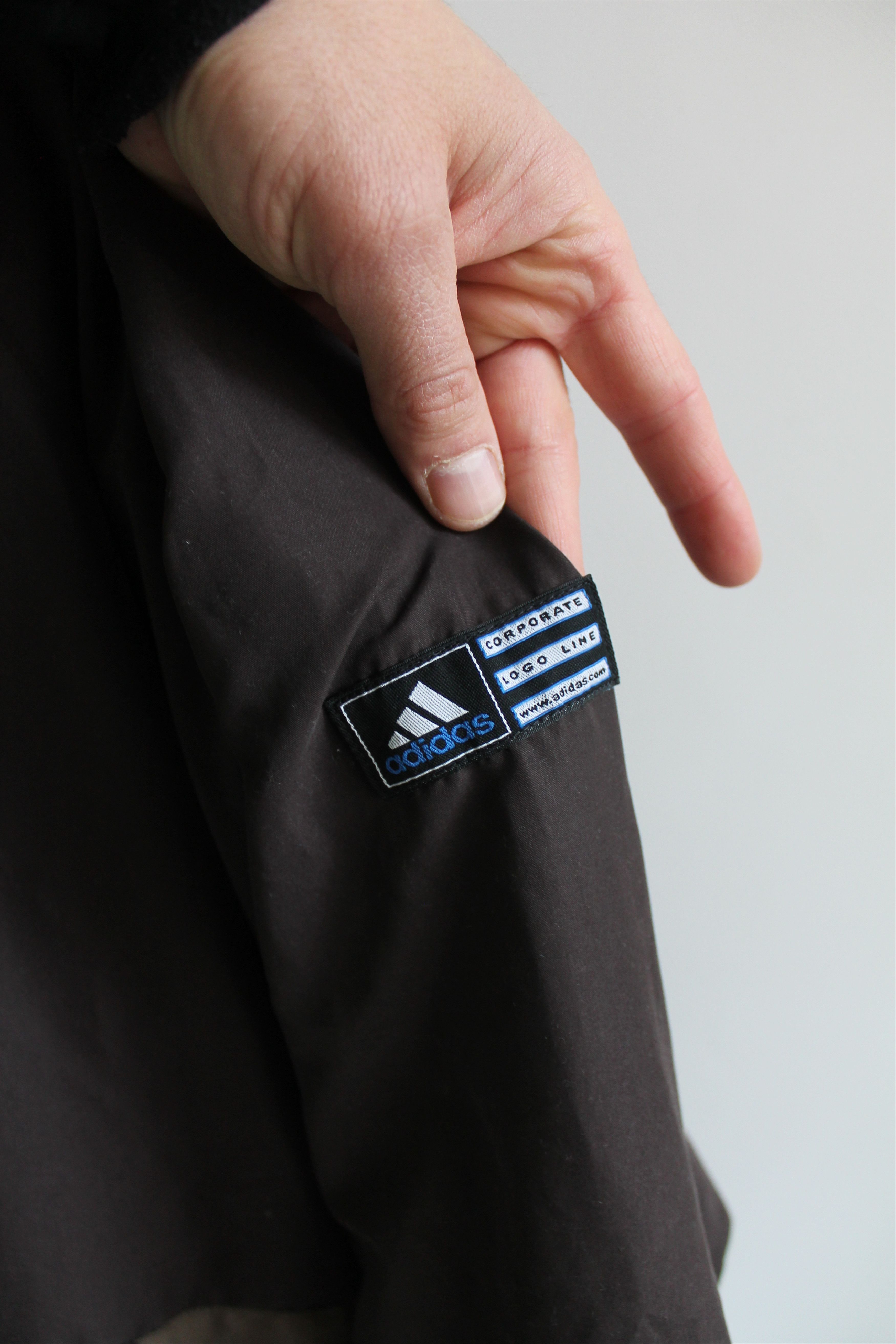 Adidas 1999 ADIDAS equipment Light Jacket Brown 1/4 Zip Size US L / EU 52-54 / 3 - 3 Thumbnail