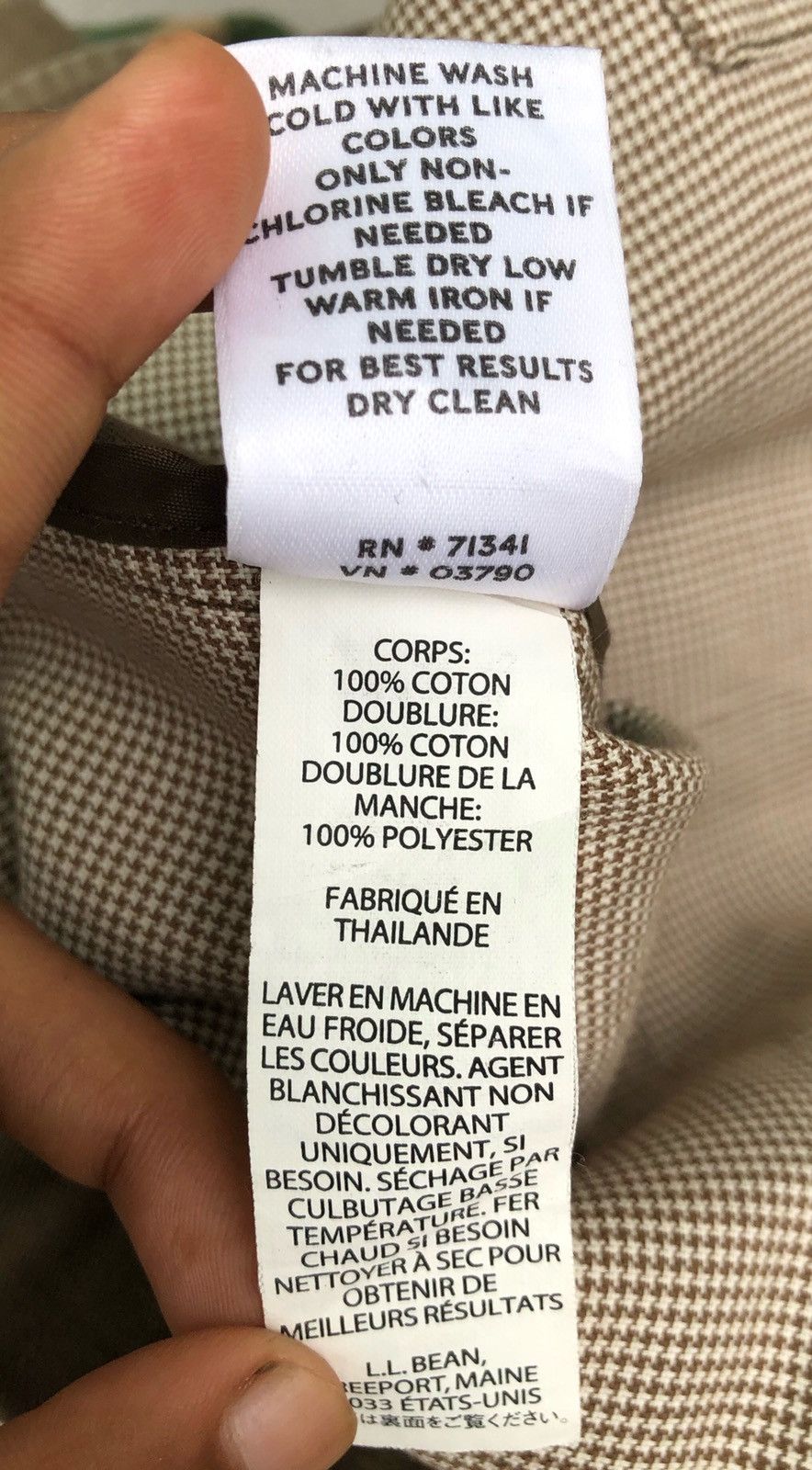 L.L. Bean × Vintage Vintage L.L.Bean Light Jacket Button Ups Size US M / EU 48-50 / 2 - 13 Thumbnail