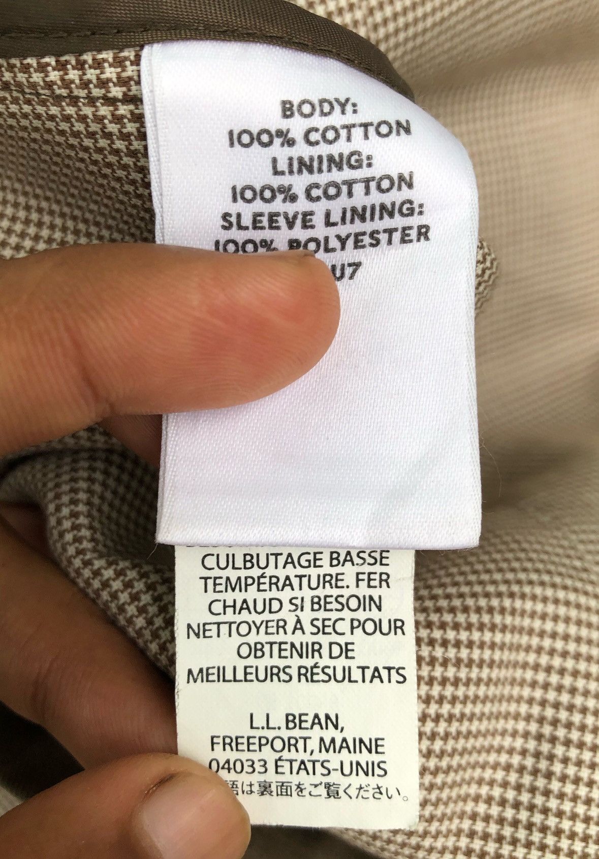 L.L. Bean × Vintage Vintage L.L.Bean Light Jacket Button Ups Size US M / EU 48-50 / 2 - 12 Thumbnail