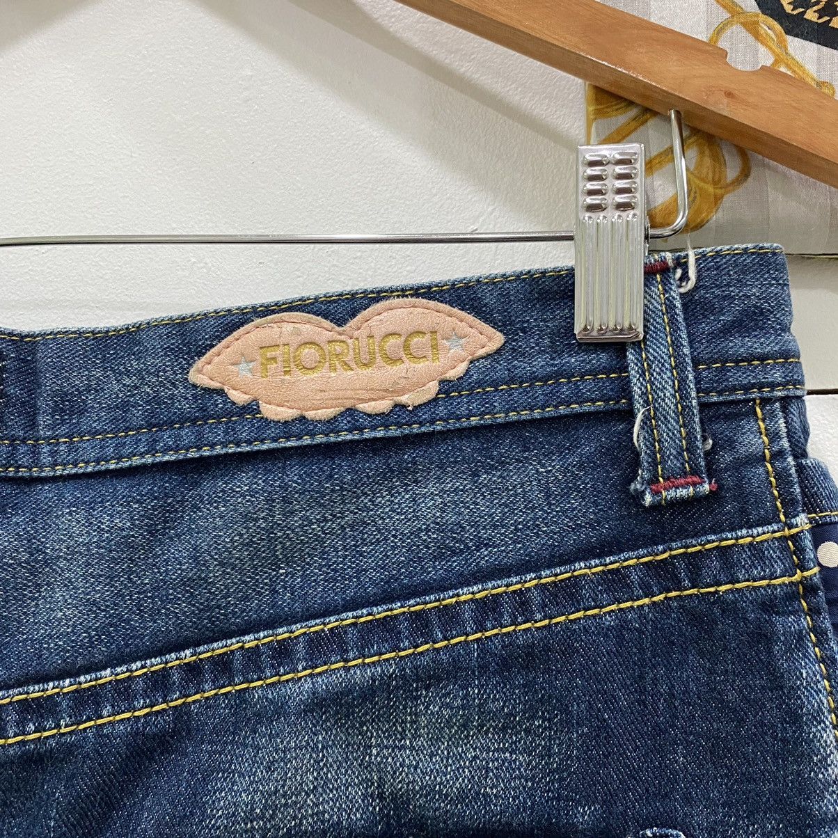 Designer × Fiorucci × Japanese Brand Fiorucci Jean Short Skirts Hysteric Glamour Style Size 32" / US 10 / IT 46 - 7 Thumbnail