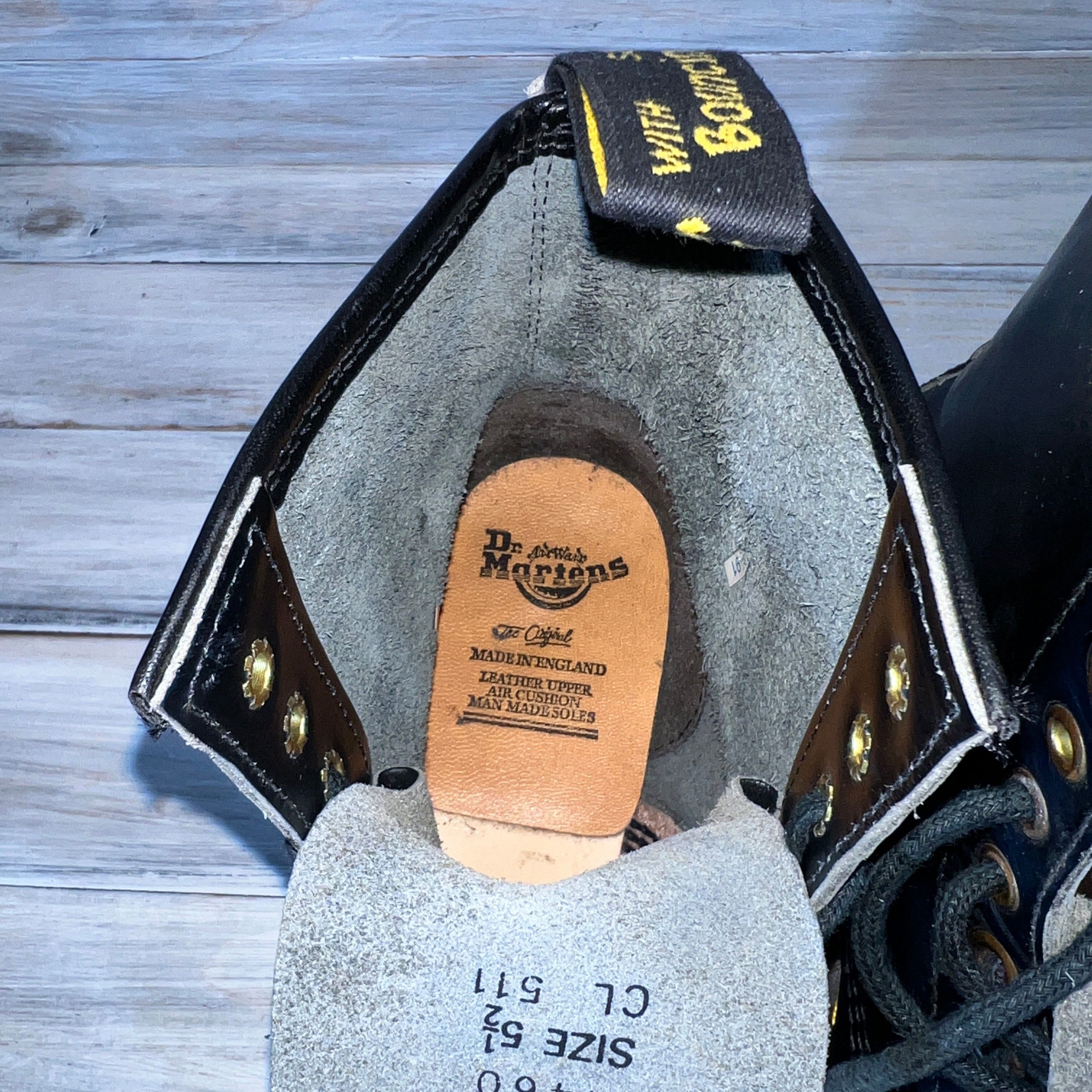 Dr. Martens Dr.Martens 1460 Made In England Unisex Leather Boots Casual Size US 6.5 / EU 39-40 - 9 Thumbnail