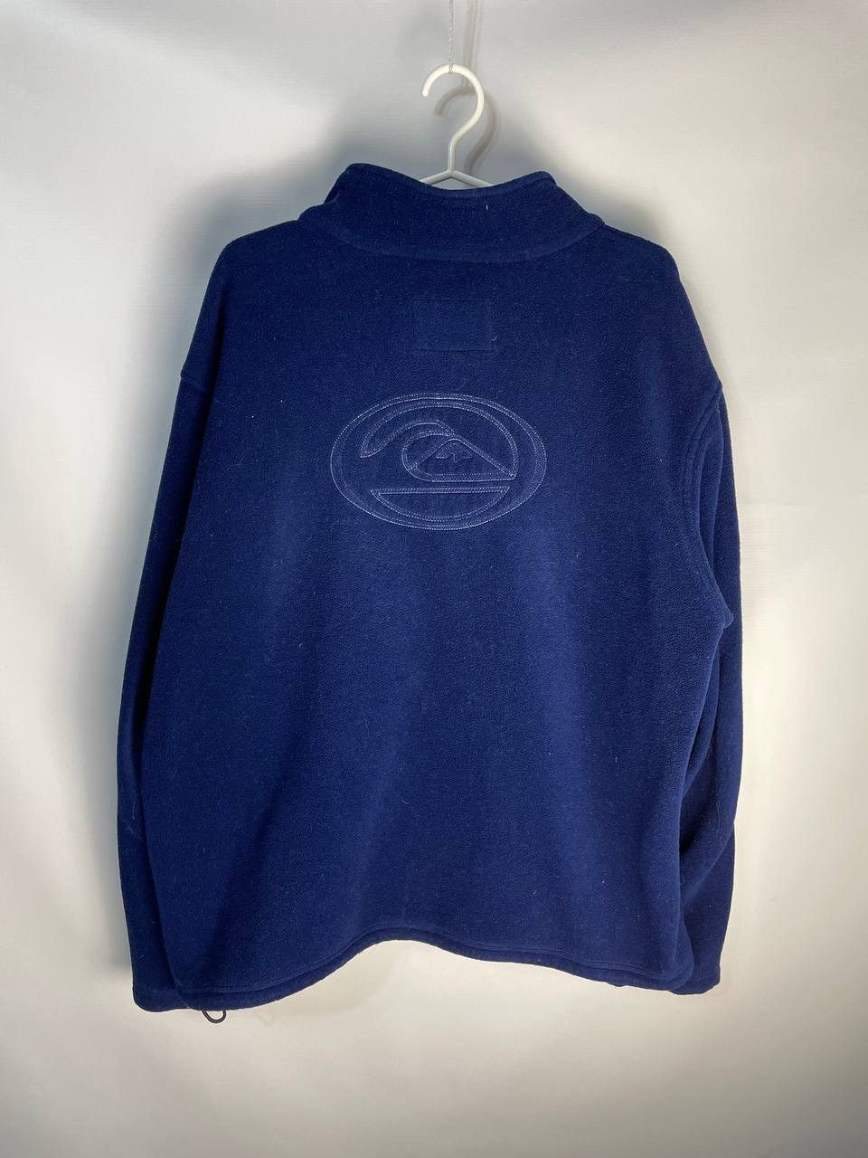 Quiksilver × Vintage Vintage SK8 Quiksilver Biglogo 1/4 Zip Fleece Sweatshirt Size US L / EU 52-54 / 3 - 3 Thumbnail