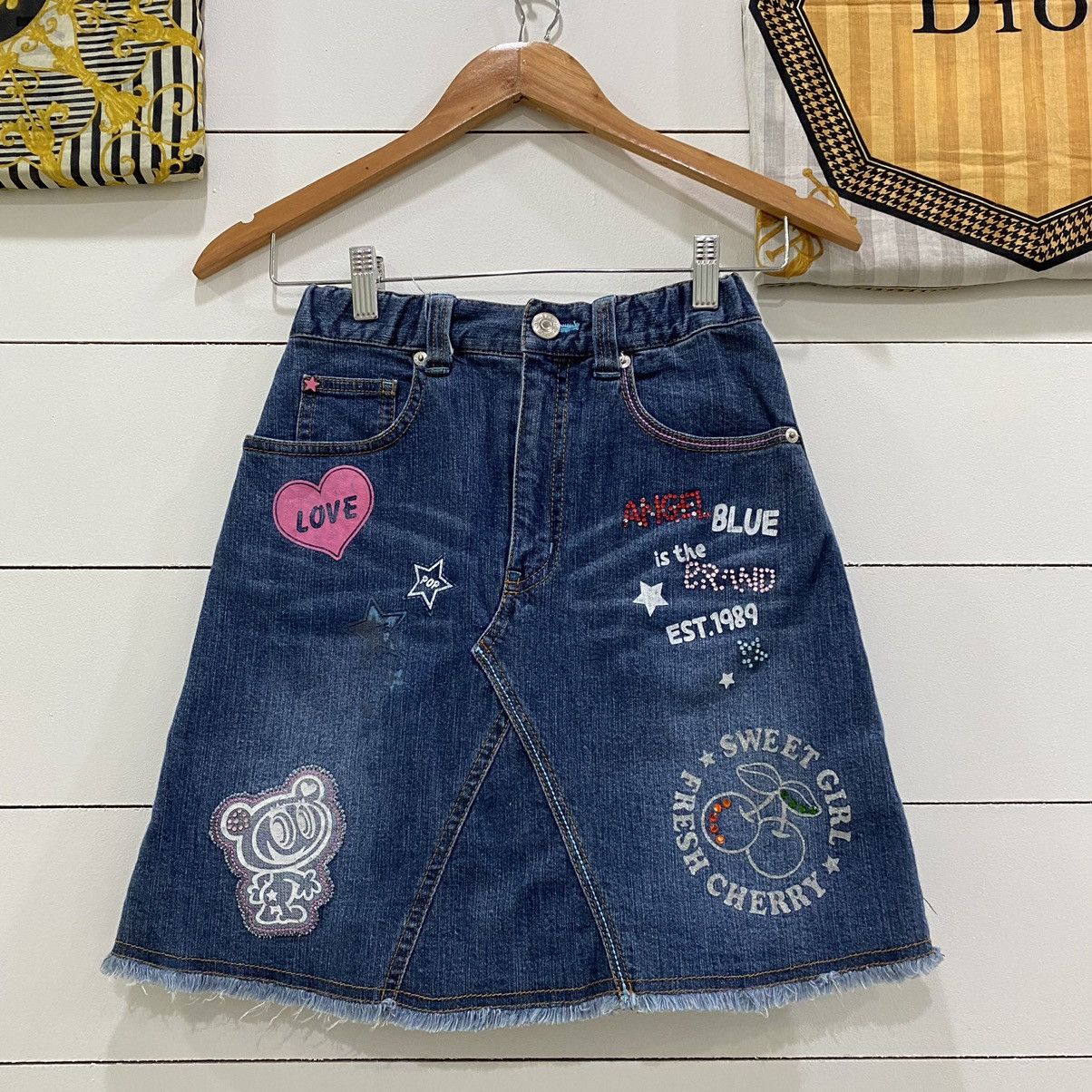 image of Angel Blue By Hysteric Glamour Short Skirts in Denim, Women's (Size 23)