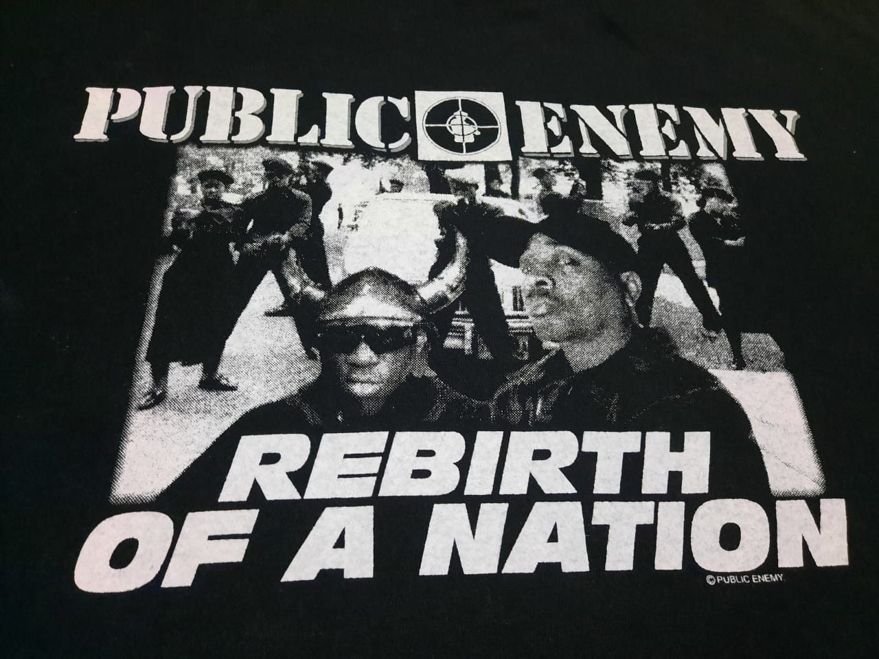 Public Enemy × Vintage Vintage Public Enemy Rap Pop Music Tee Size US XXL / EU 58 / 5 - 4 Thumbnail