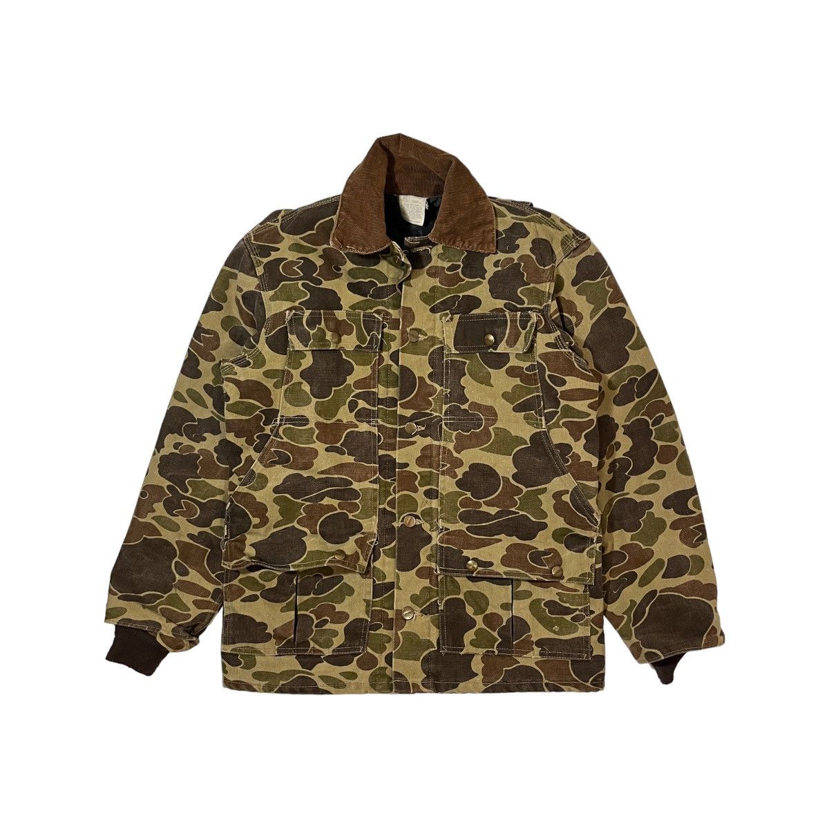 80s Carhartt Duck Camo Hunting Jacket