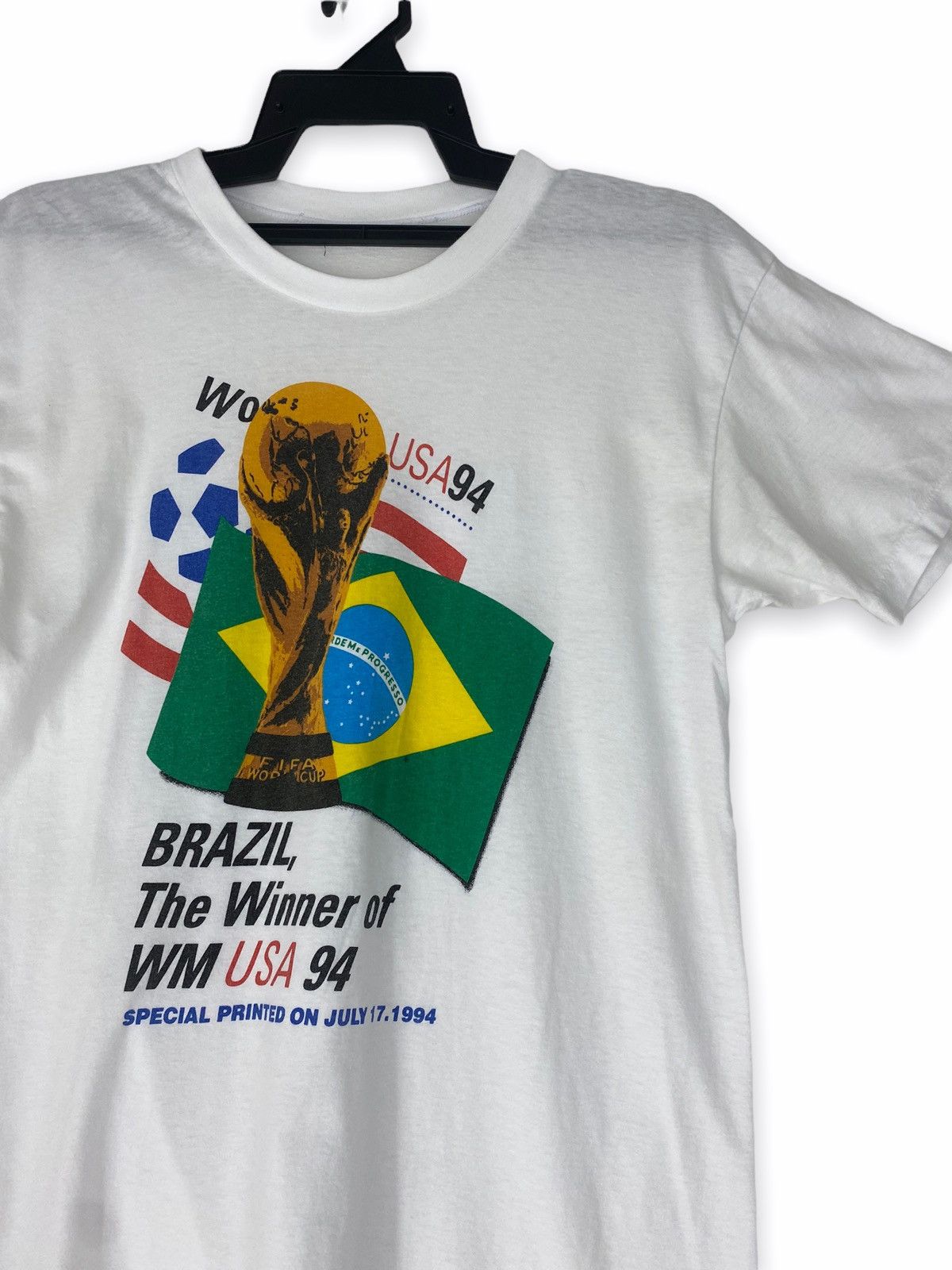 Vintage Vintage world cup America champion brasil Size US M / EU 48-50 / 2 - 2 Thumbnail