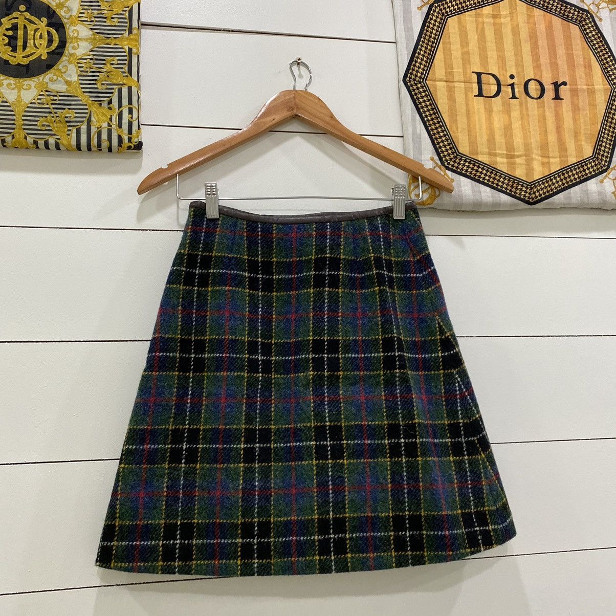 Designer × Harris Tweed Harris Tweed Wool Skirts Vivienne Westwood Style Size 25" / US 0 / IT 36 - 2 Thumbnail