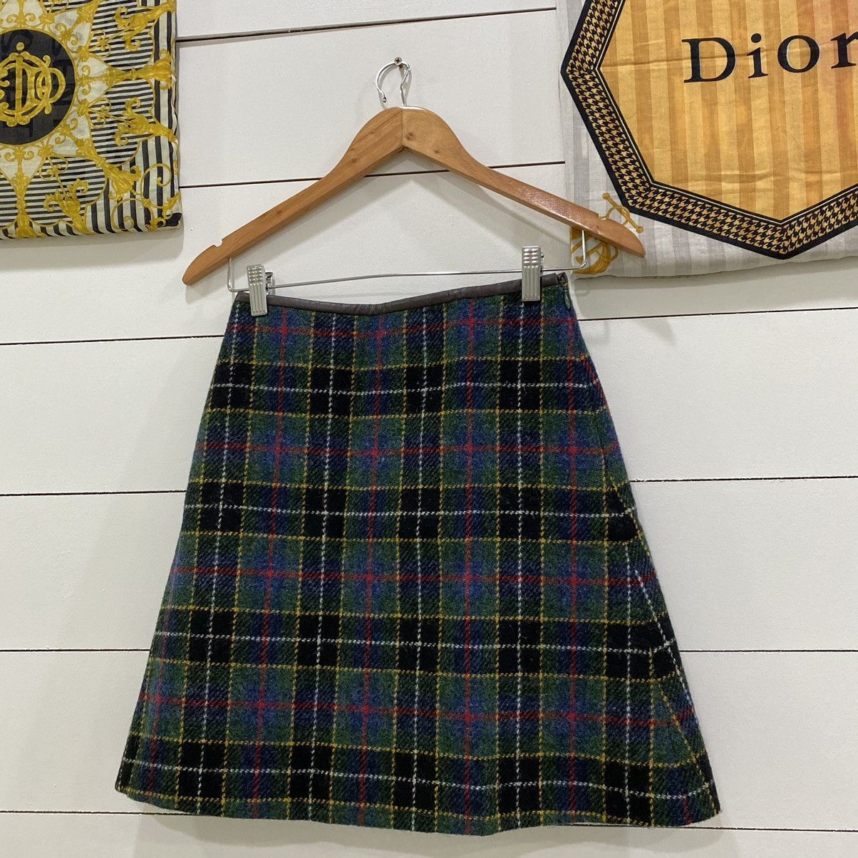 Designer × Harris Tweed Harris Tweed Wool Skirts Vivienne Westwood Style Size 25" / US 0 / IT 36 - 3 Thumbnail