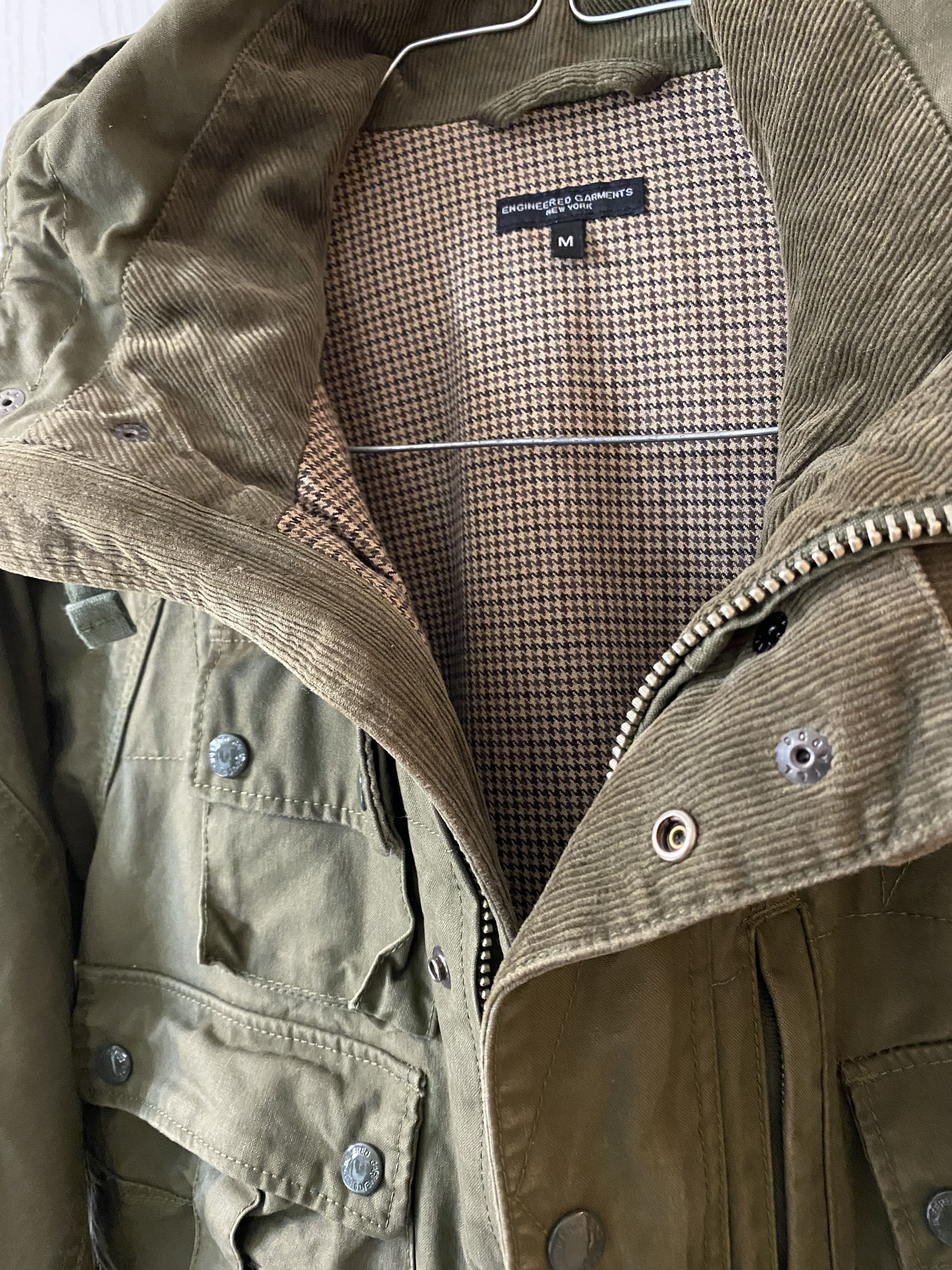 Engineered Garments FW14 Olive Field Parka Jacket Coat Size US M / EU 48-50 / 2 - 2 Thumbnail