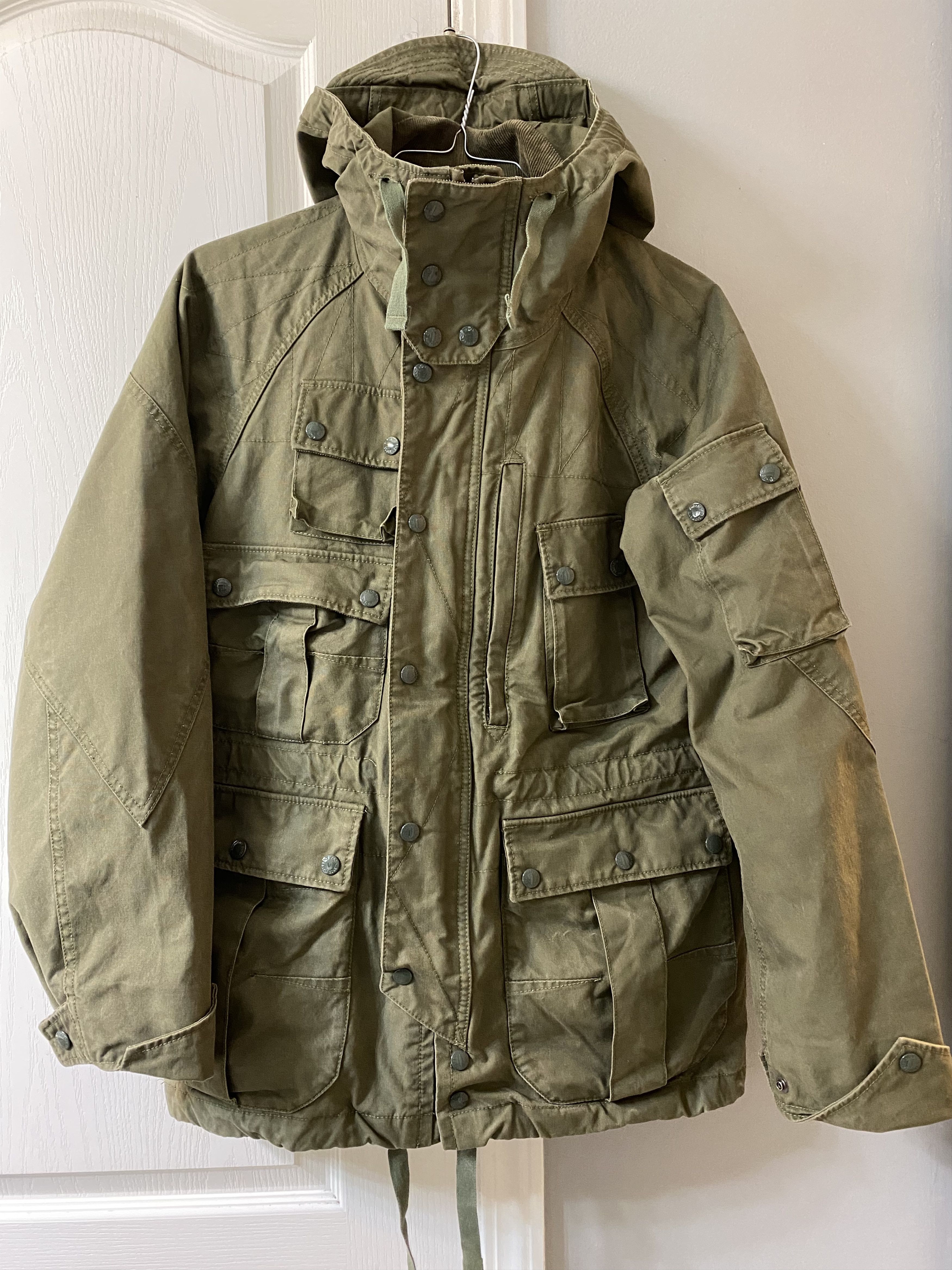 Engineered Garments FW14 Olive Field Parka Jacket Coat Size US M / EU 48-50 / 2 - 4 Thumbnail