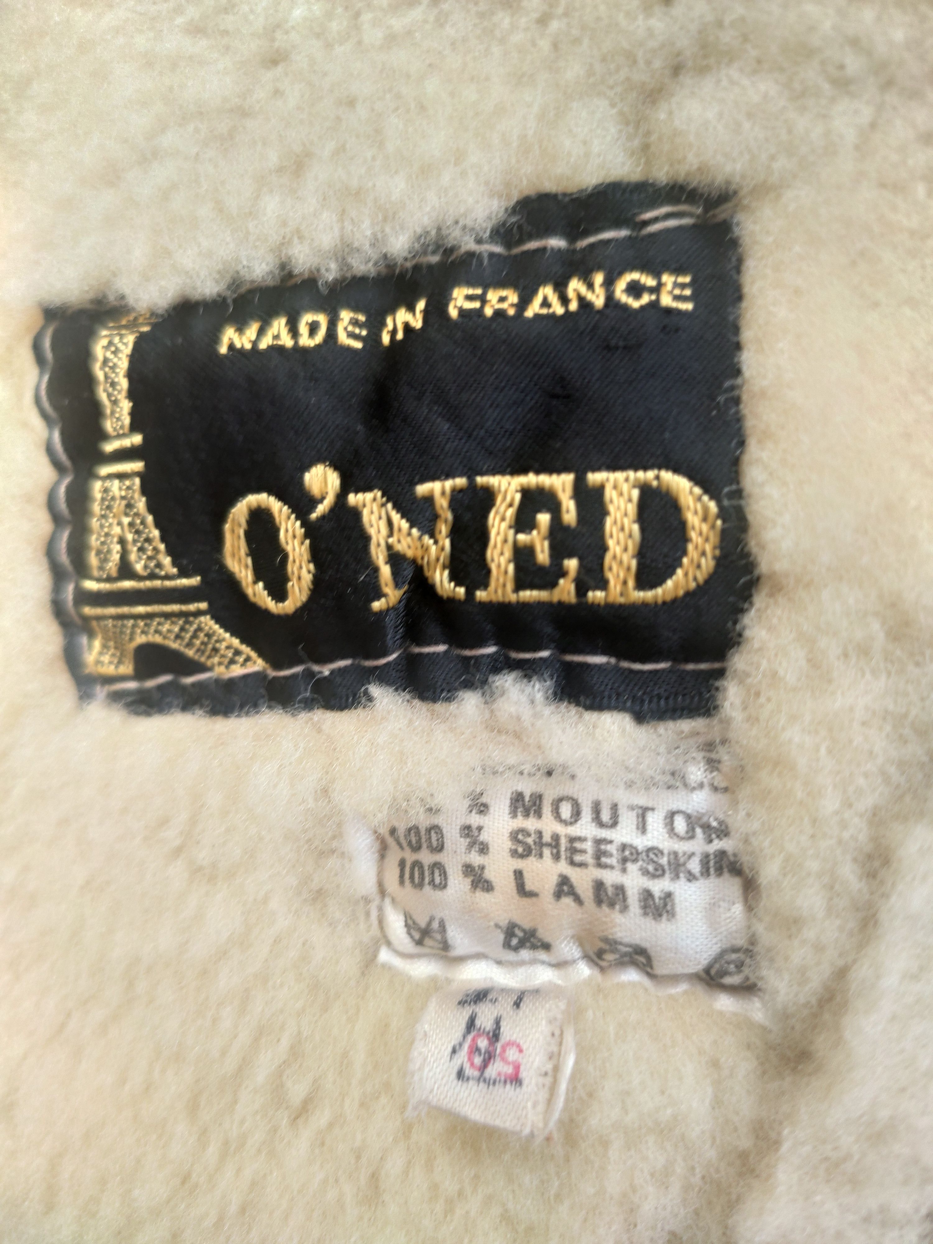 Leather O'ned leather jacket sheepskin Size US L / EU 52-54 / 3 - 9 Thumbnail