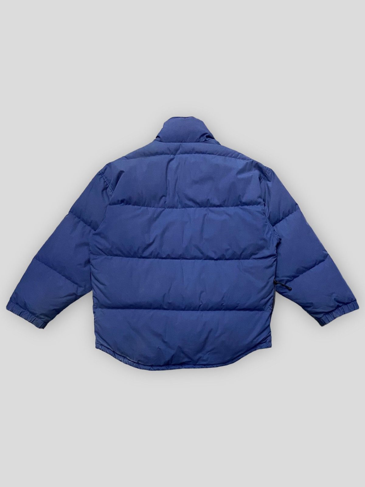 Nike × Vintage Vintage 90s Nike Padded Puffer Down Embroidered Jacket Size US L / EU 52-54 / 3 - 2 Thumbnail