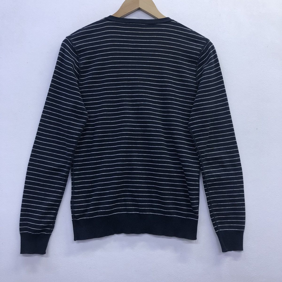 ‘Lacoste Striped Cardigan