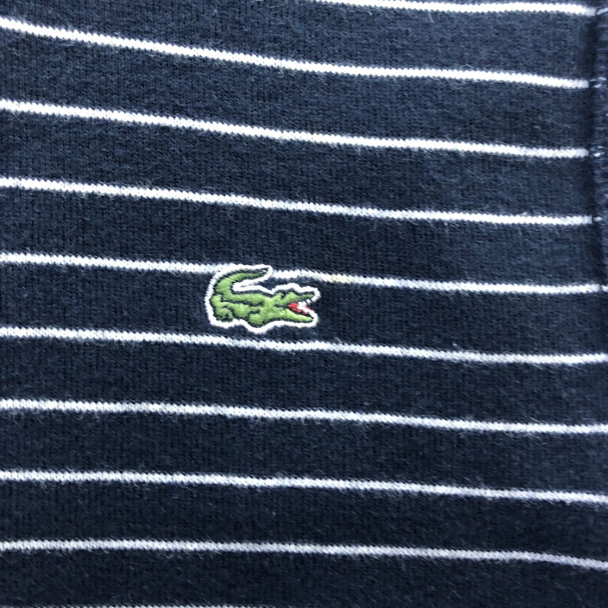 ‘Lacoste Striped Cardigan
