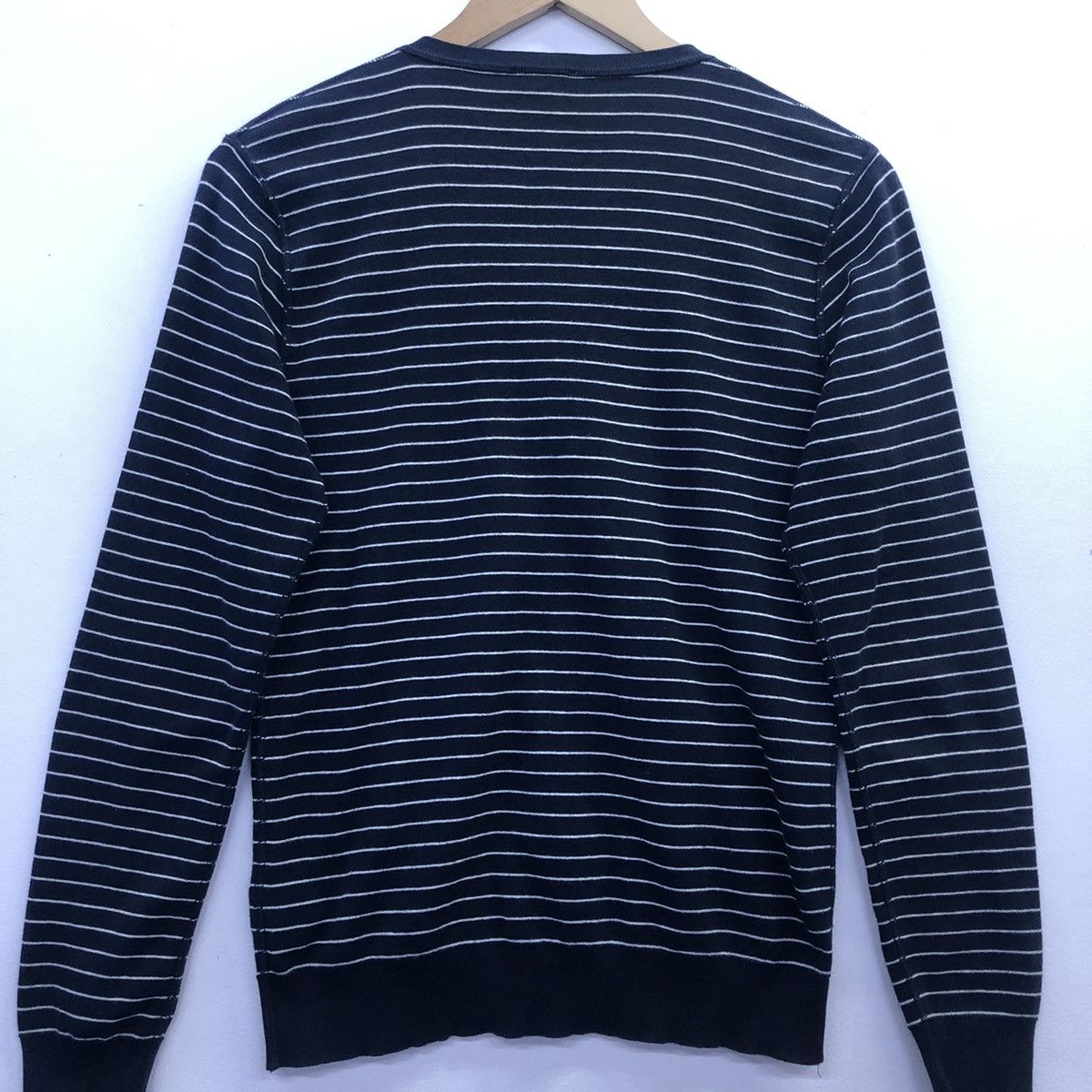 ‘Lacoste Striped Cardigan