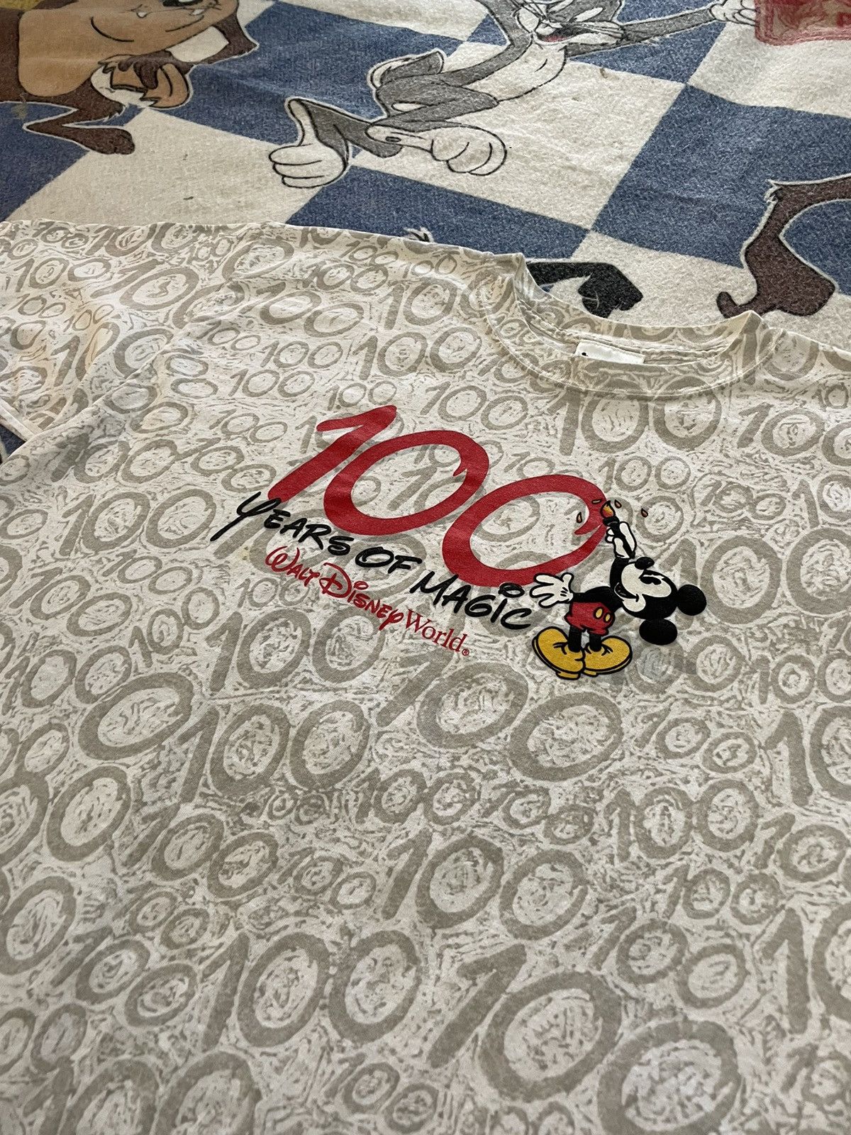 Disney Vintage Disney 100 year of Magic’s all over print tee Size US XL / EU 56 / 4 - 2 Thumbnail