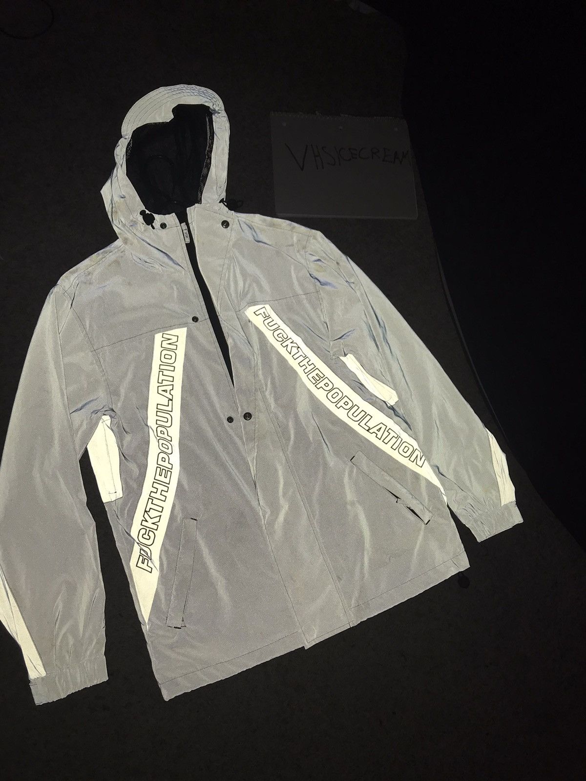 Fuck The Population FTP Alpine Reflective Parka Jacket | Grailed