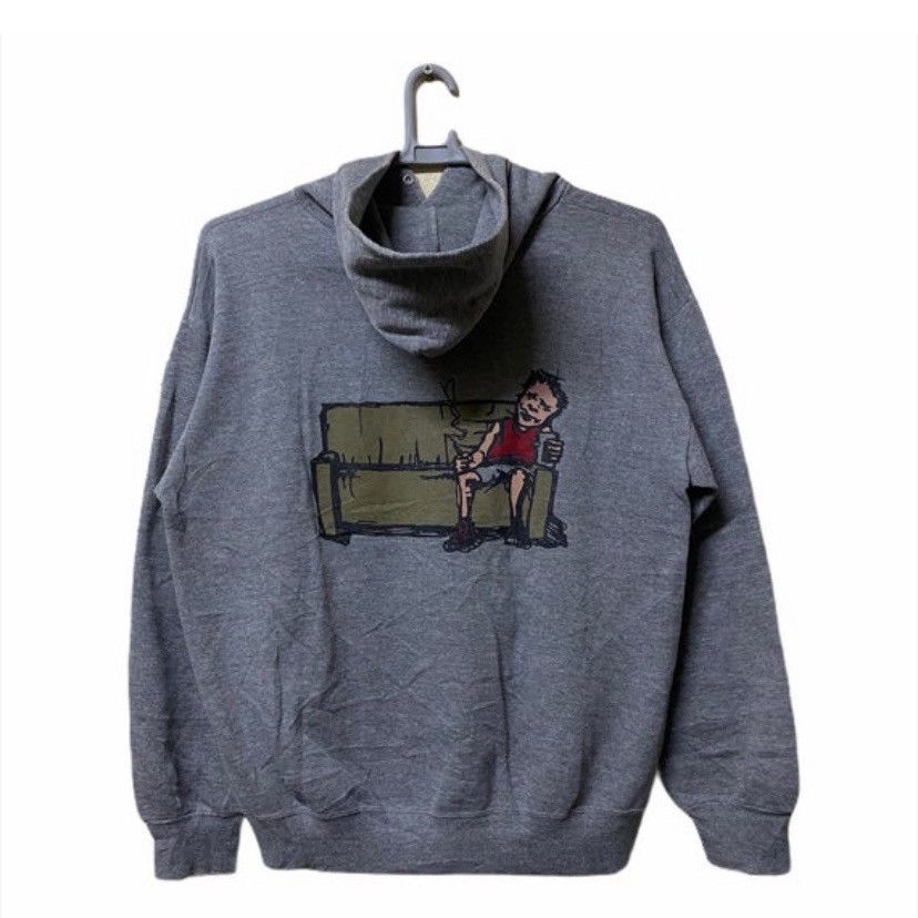 Hook-Ups Vintage 80s POORHOUSE Skateboard Bob Schmelzer hoodie Size US XL / EU 56 / 4 - 1 Thumbnail