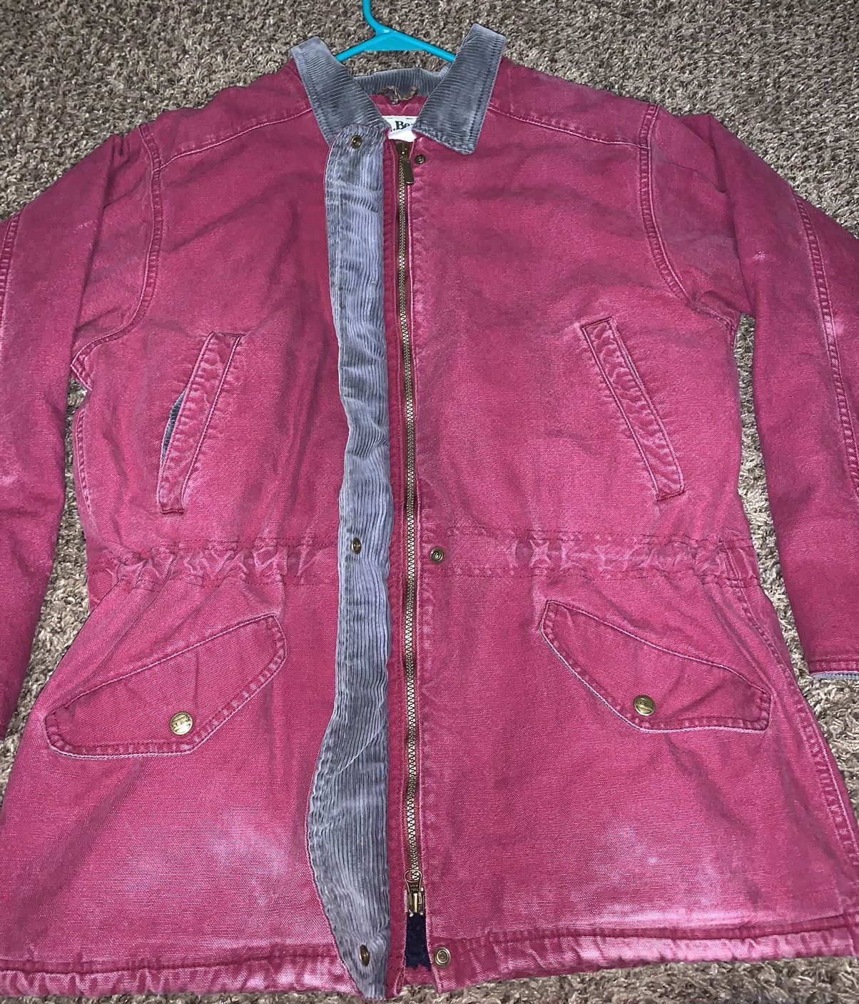 L.L. Bean Vintage L.L Bean Fleece Lined Chore Coat Size XL / US 12-14 / IT 48-50 - 4 Thumbnail