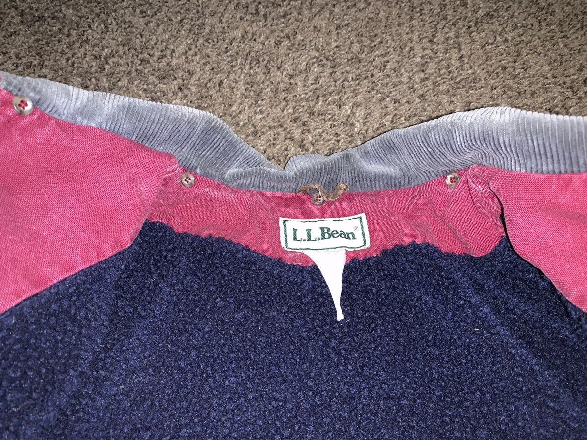 L.L. Bean Vintage L.L Bean Fleece Lined Chore Coat Size XL / US 12-14 / IT 48-50 - 8 Thumbnail