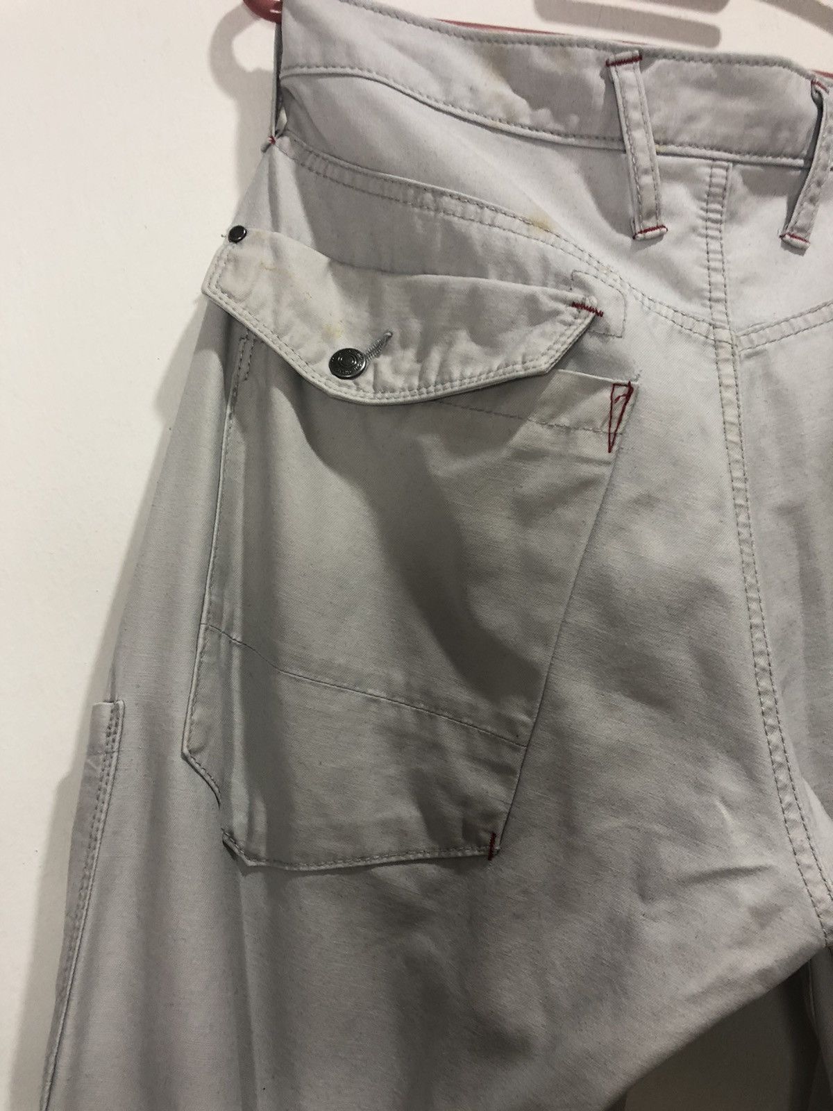 20471120 × Beauty Beast × Japanese Brand Twist 45 Xebec Multipocket Utility Cargo Flare Pant Size US 34 / EU 50 - 11 Thumbnail