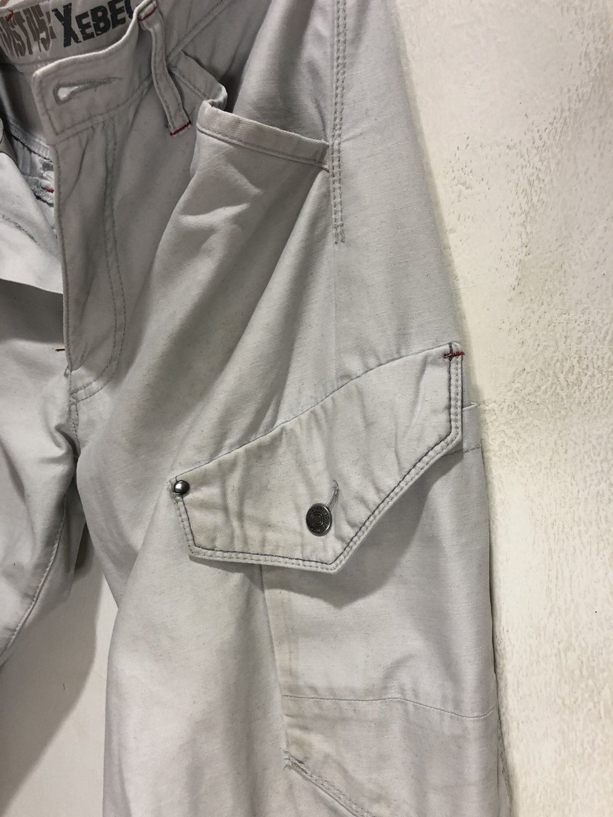 20471120 × Beauty Beast × Japanese Brand Twist 45 Xebec Multipocket Utility Cargo Flare Pant Size US 34 / EU 50 - 7 Thumbnail
