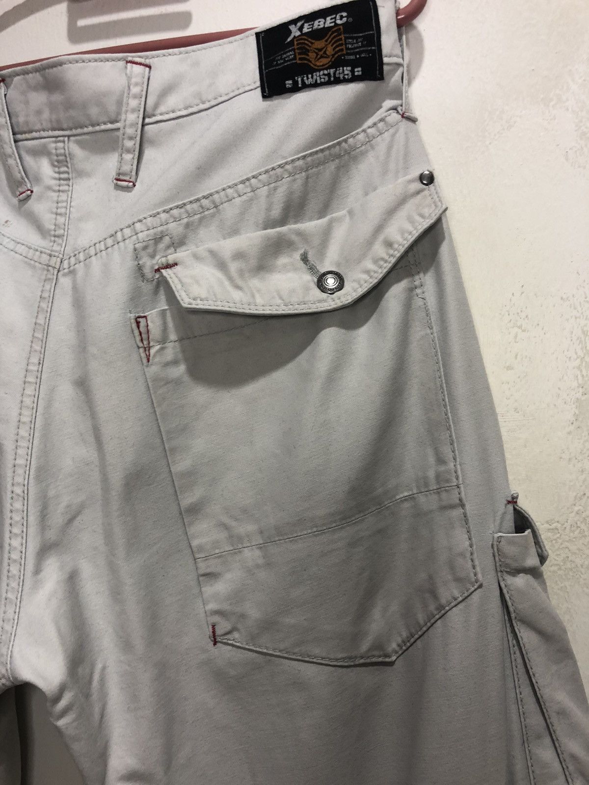 20471120 × Beauty Beast × Japanese Brand Twist 45 Xebec Multipocket Utility Cargo Flare Pant Size US 34 / EU 50 - 12 Thumbnail