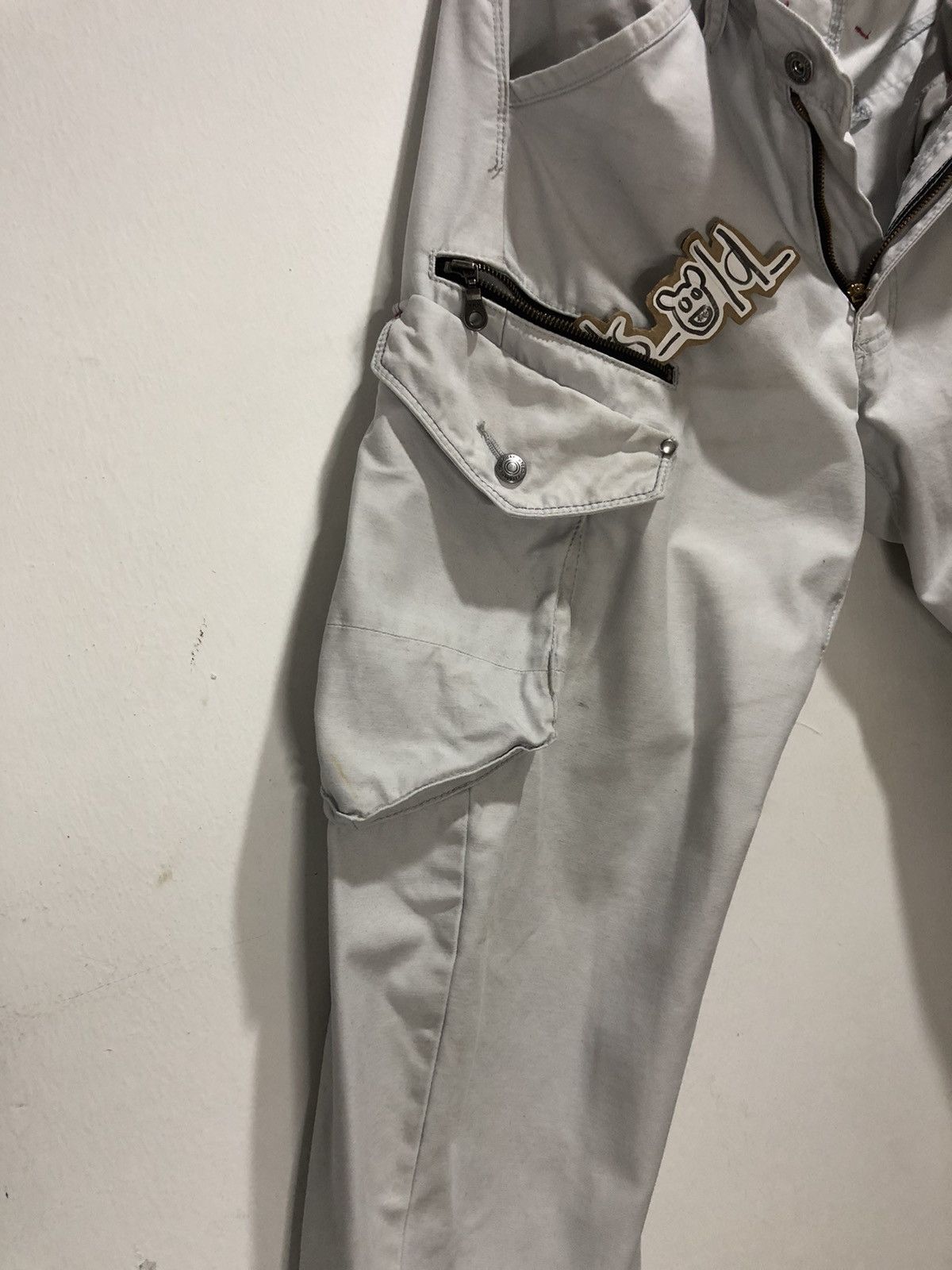20471120 × Beauty Beast × Japanese Brand Twist 45 Xebec Multipocket Utility Cargo Flare Pant Size US 34 / EU 50 - 6 Thumbnail