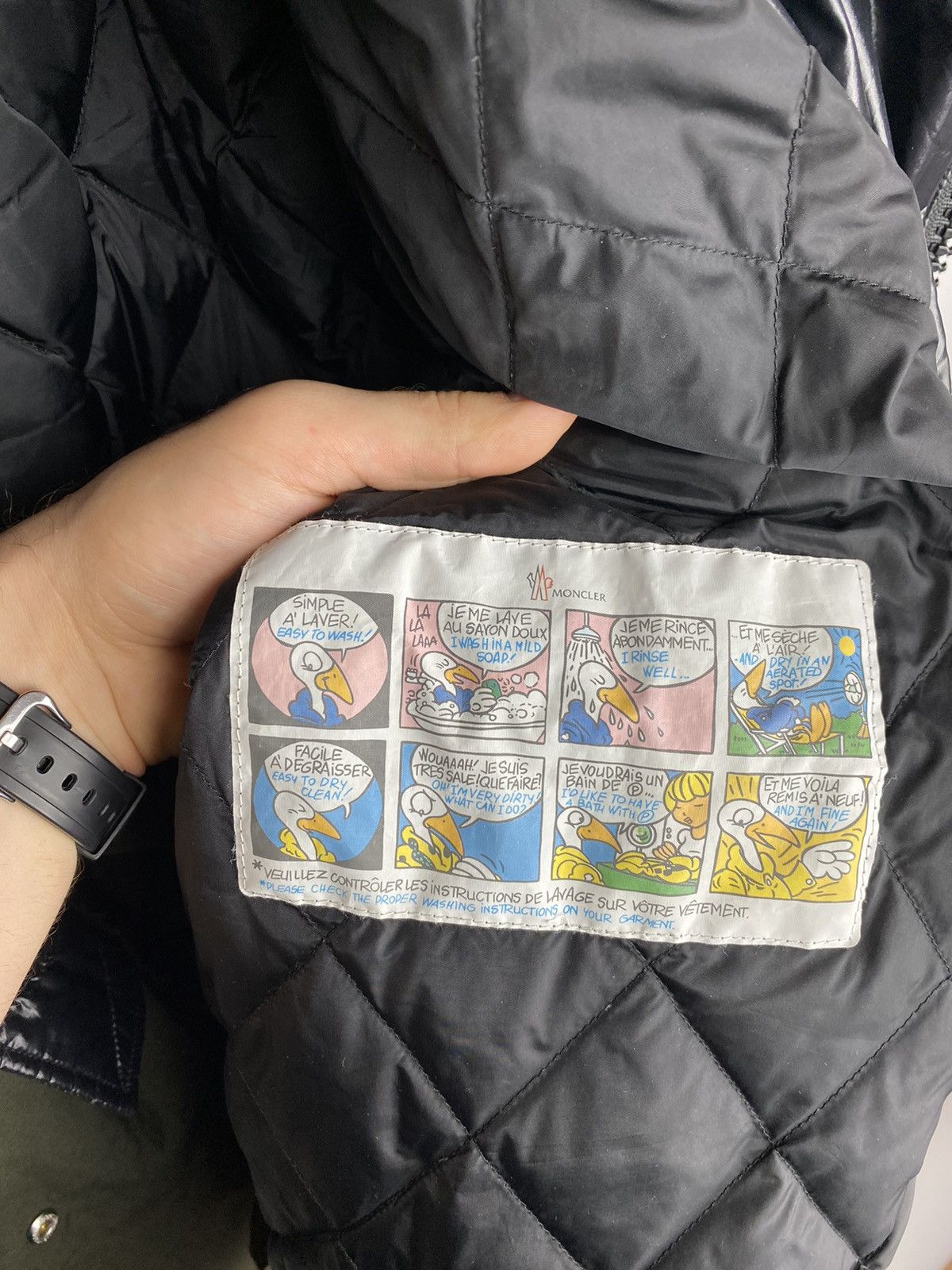 Japanese Brand Moncler Ocean Giubbotto Olive Down Jacket Coat Diagonal Zip Size S / US 4 / IT 40 - 13 Thumbnail