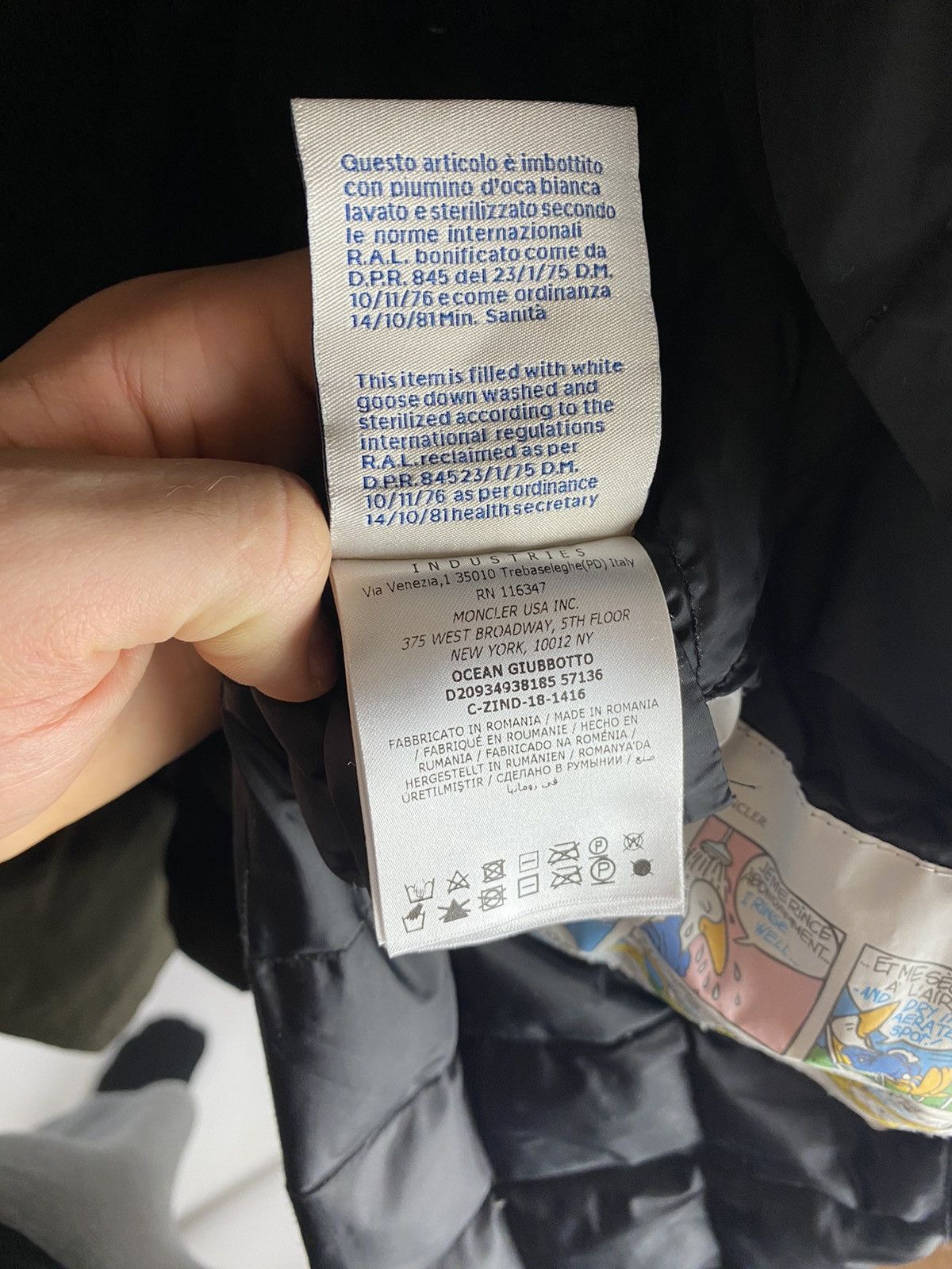 Japanese Brand Moncler Ocean Giubbotto Olive Down Jacket Coat Diagonal Zip Size S / US 4 / IT 40 - 16 Thumbnail