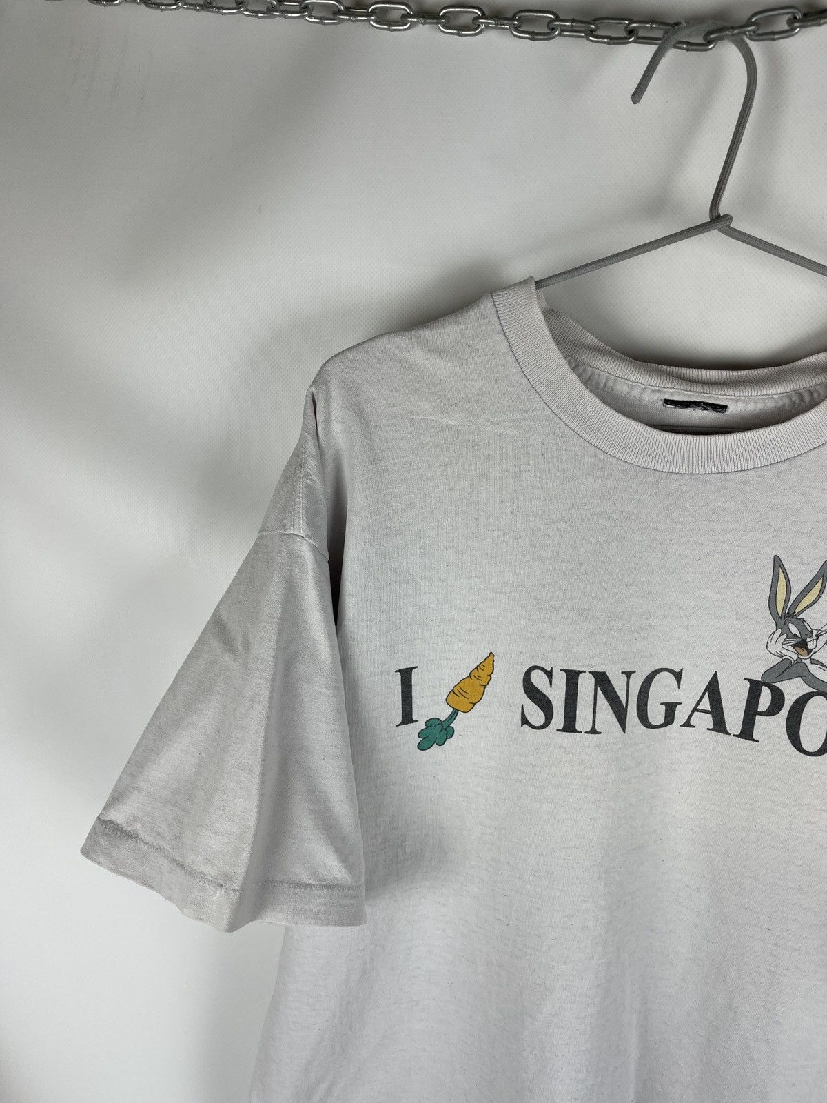 Warner Bros Warner Bros vintage 90s I Singapore Bucks Bunny tee shirt Size US L / EU 52-54 / 3 - 2 Thumbnail