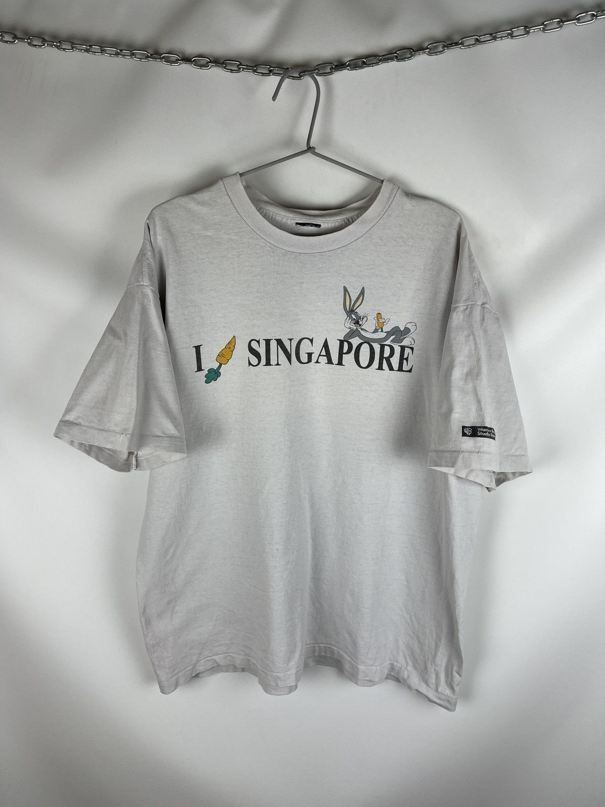 Warner Bros Warner Bros vintage 90s I Singapore Bucks Bunny tee shirt Size US L / EU 52-54 / 3 - 1 Thumbnail