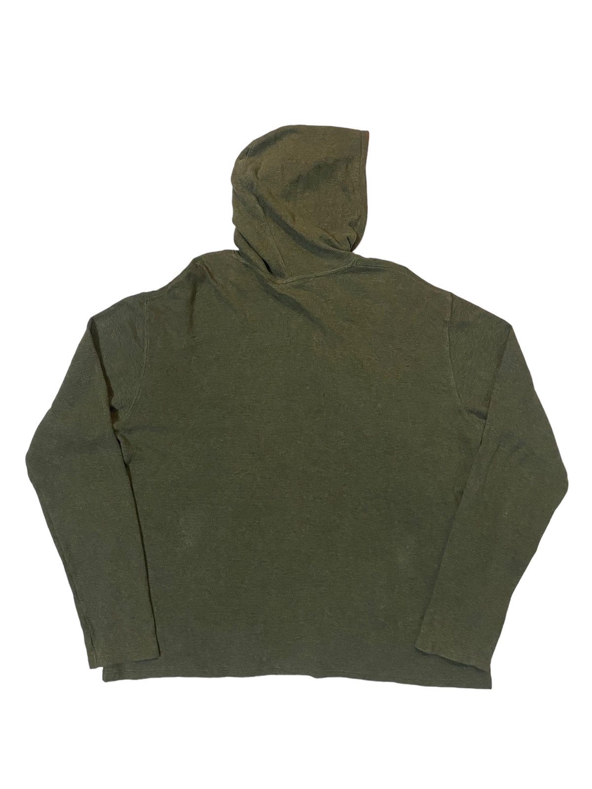 RRL Ralph Lauren 💥Vintage Polo Ralph Lauren Army Green Hoodie Size US XL / EU 56 / 4 - 5 Thumbnail