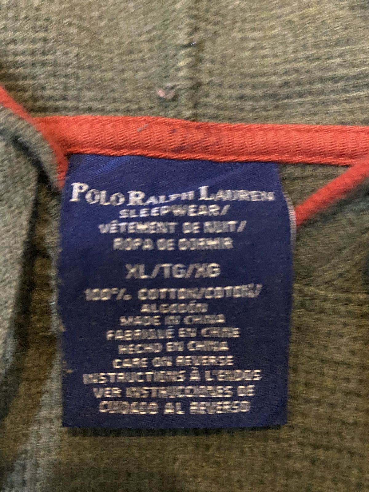 RRL Ralph Lauren 💥Vintage Polo Ralph Lauren Army Green Hoodie Size US XL / EU 56 / 4 - 8 Thumbnail