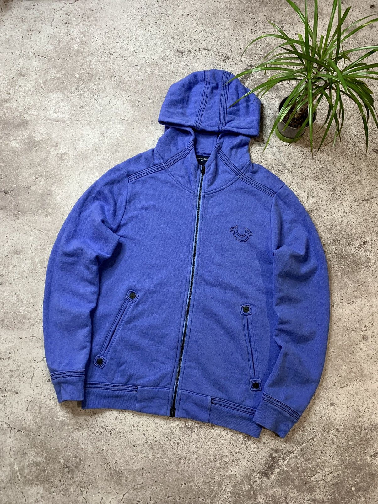 Other True Religion Zip Up Hoodie Oversized Fitted Size US M / EU 48-50 / 2 - 1 Thumbnail