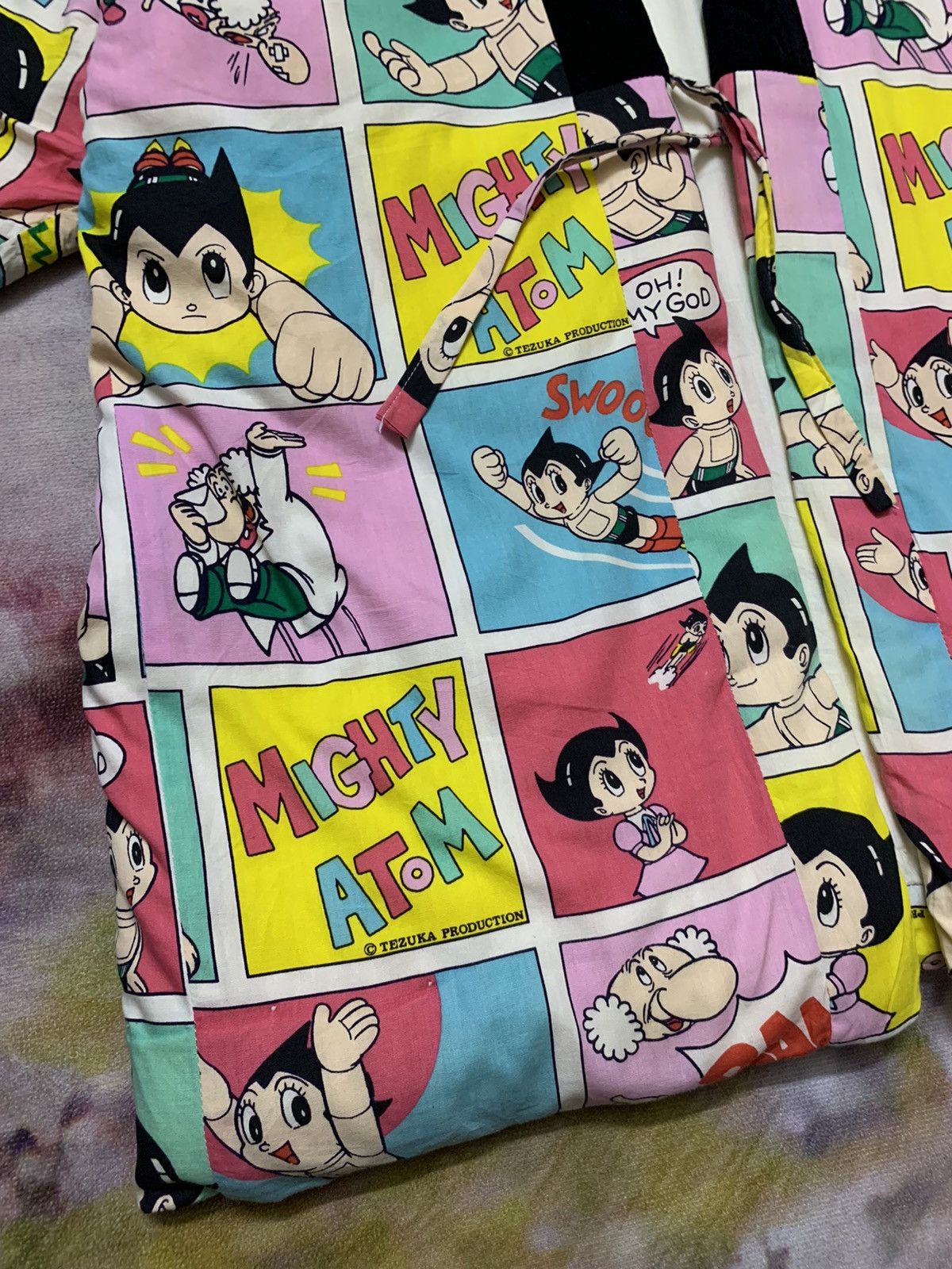 Anime × Japanese Brand × Vintage Rare Vintage Astro Boy Hanten Kimono Puffer Tezuka Product Size US L / EU 52-54 / 3 - 6 Thumbnail