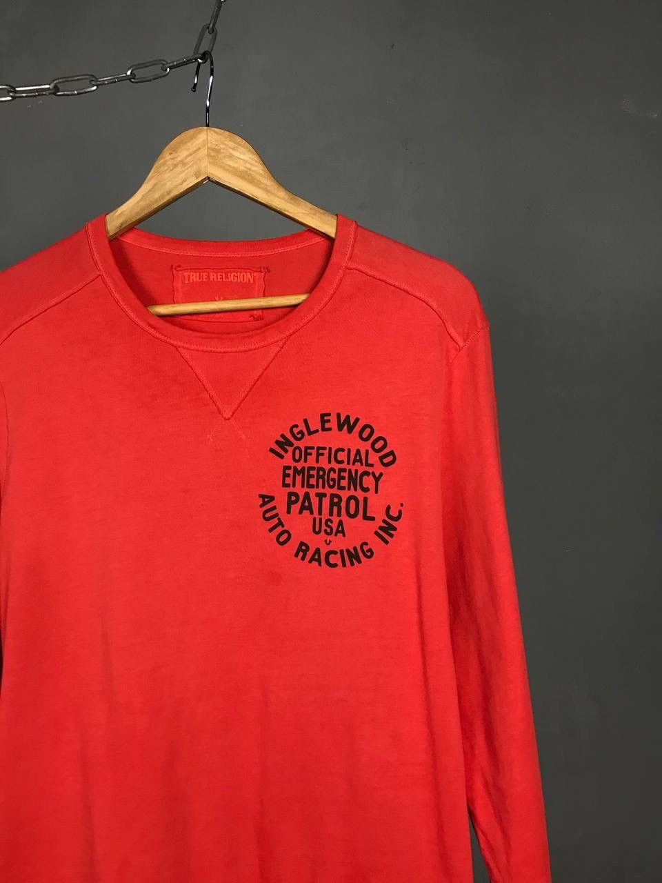 True Religion True Religion Japanese brand streetwear longsleeve Size US L / EU 52-54 / 3 - 3 Thumbnail